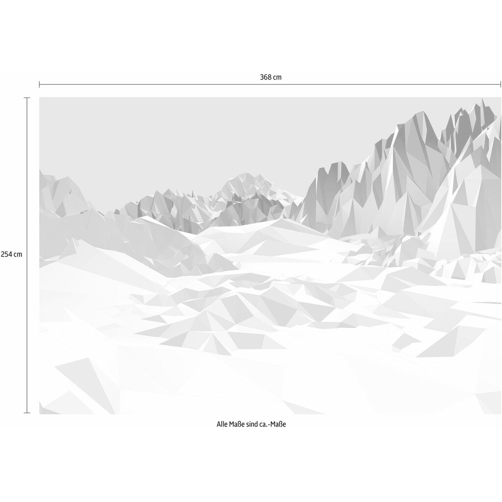 Komar Fototapete »Icefields«