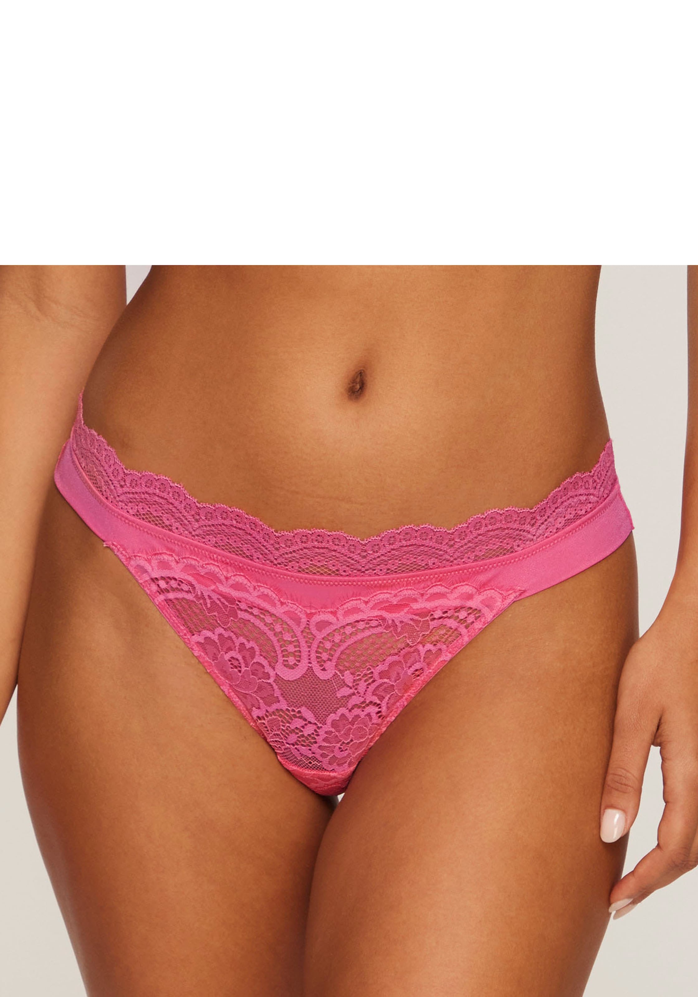 LASCANA String »Valentina«, aus dezent transparenter Spitze