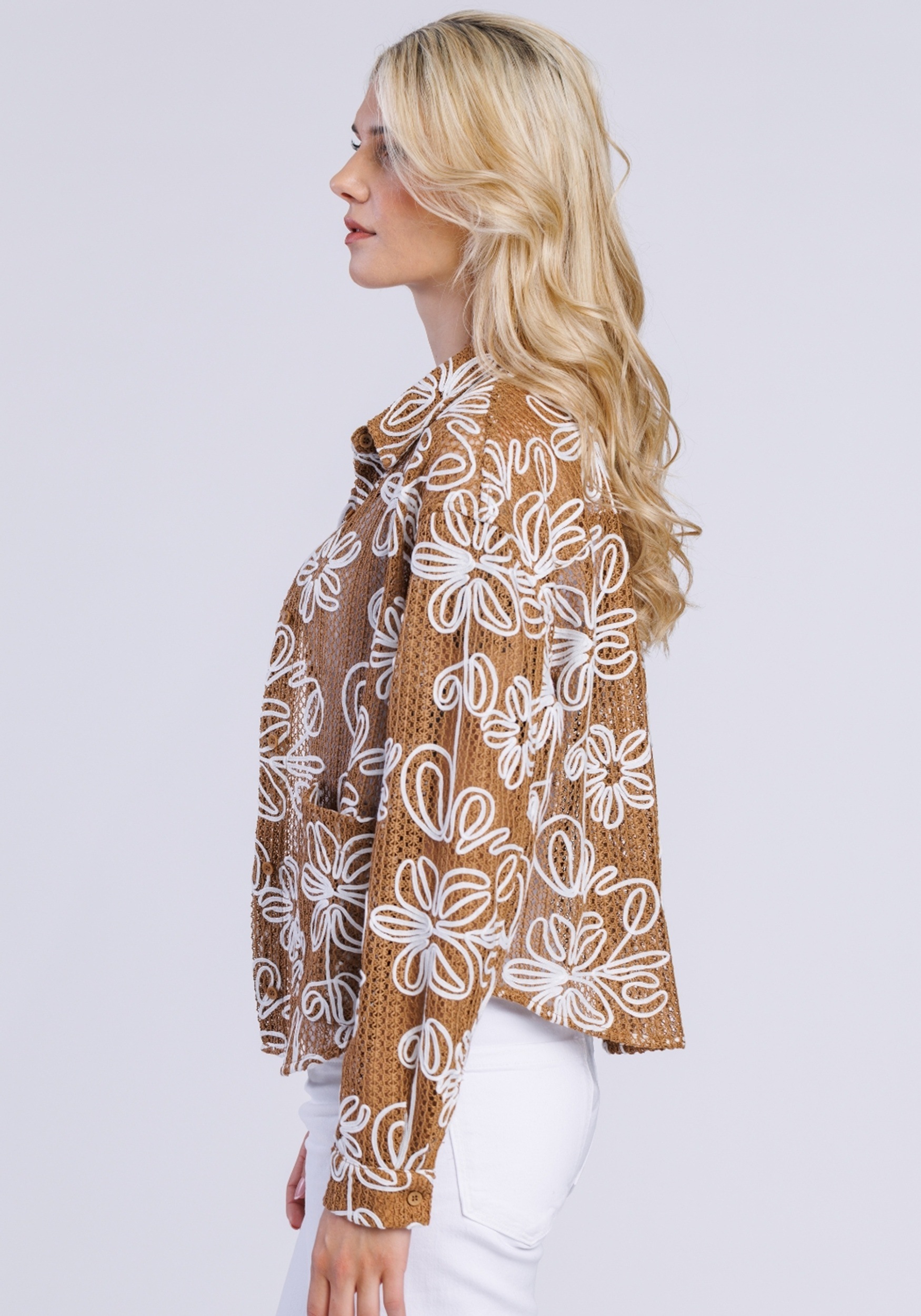 Thumbnail - Freaky Nation Hemdbluse "Flower Star-FN"