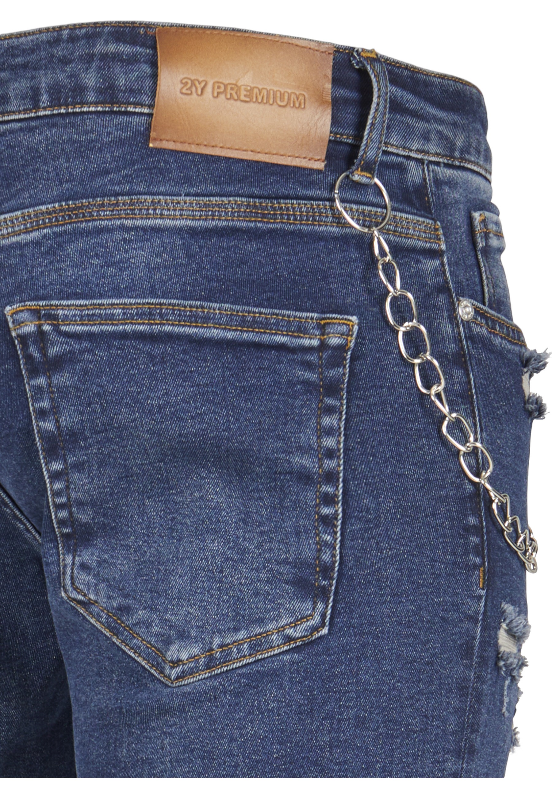 2Y Premium Bequeme Jeans »2Y Premium Herren 2Y Skinny Fit Jeans«