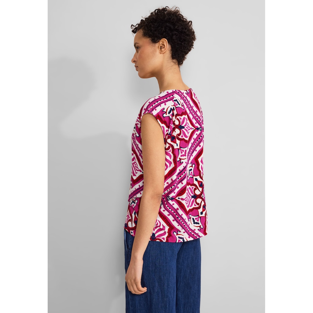 STREET ONE Shirttop, mit Alloverprint