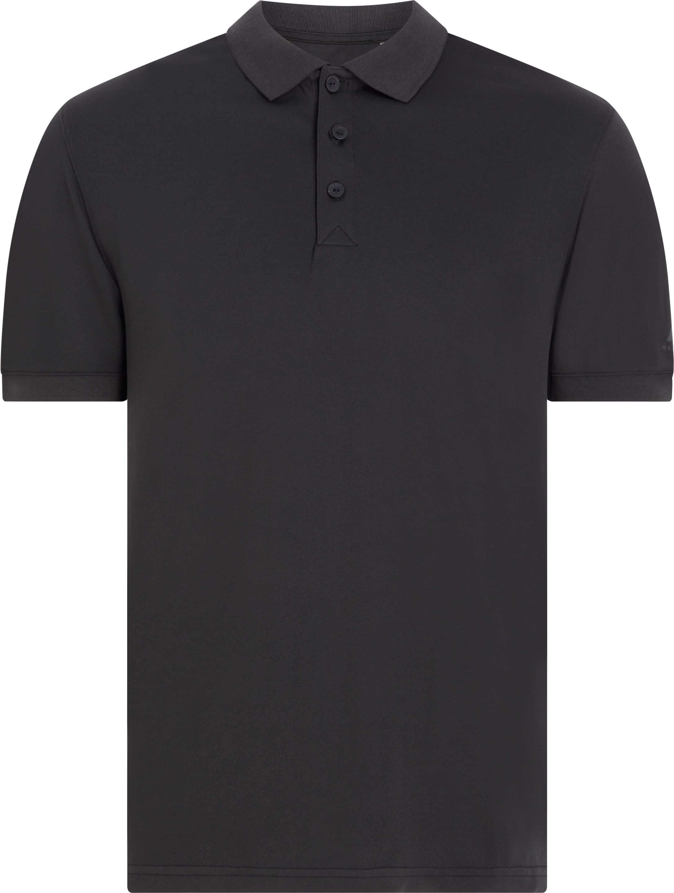 McKINLEY Poloshirt »HE.-POLO LANGO M« sportliche Passform, 3er-Knopfleiste, Strickkragen, atmungsaktiv