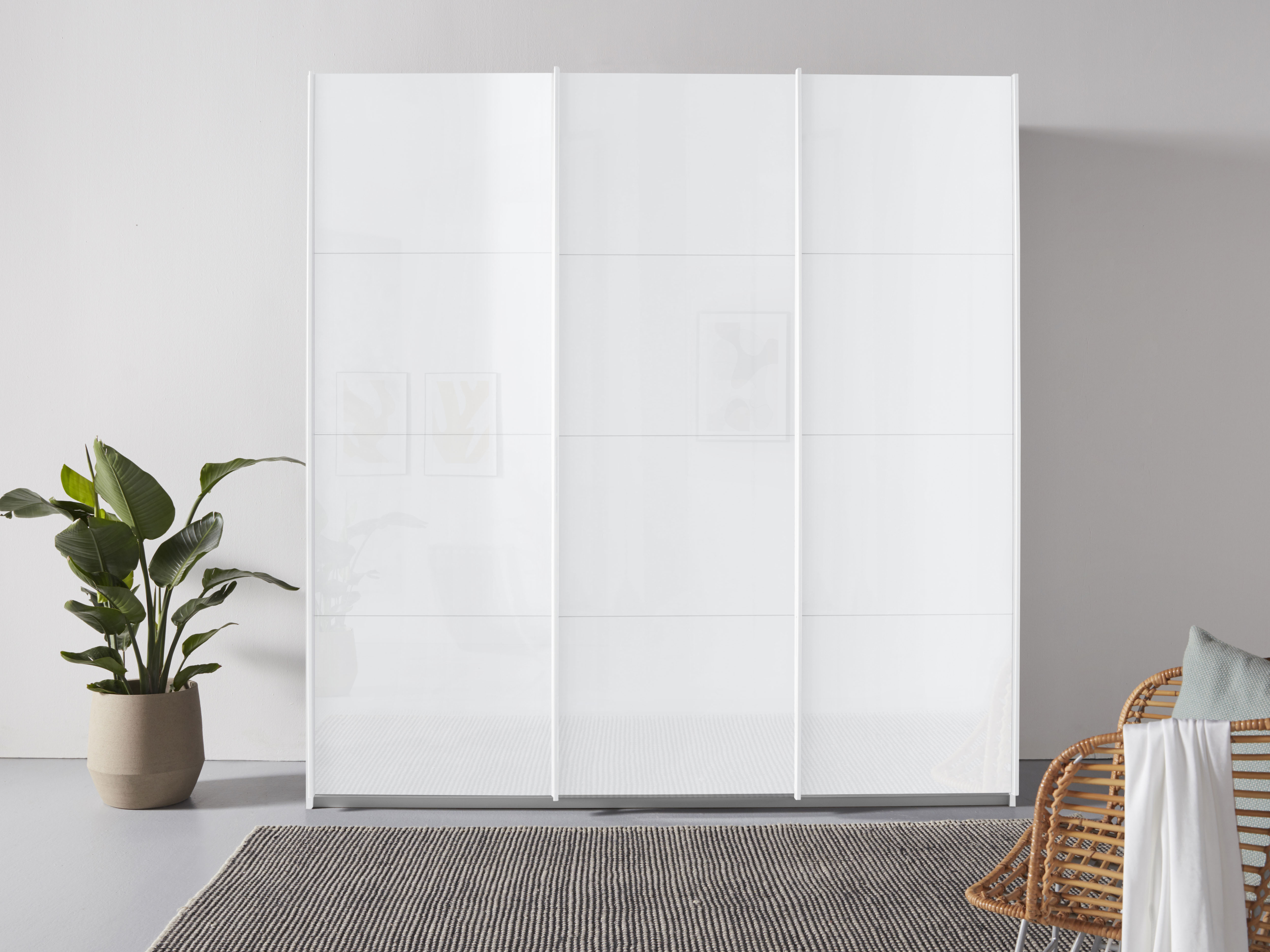 OTTO home Kleiderschrank "Mehrzweckschrank Aktenschrank Möbel Mietswohnung TOPSELLER OTELI" 3 Ausstattungen BASIC/CLASSIC/PREMIUM (inkl. SOFT-CLOSE-FUNKTION), Breiten 203/271/315/360 cm Höhen 210/229 cm MADE IN GERMANY