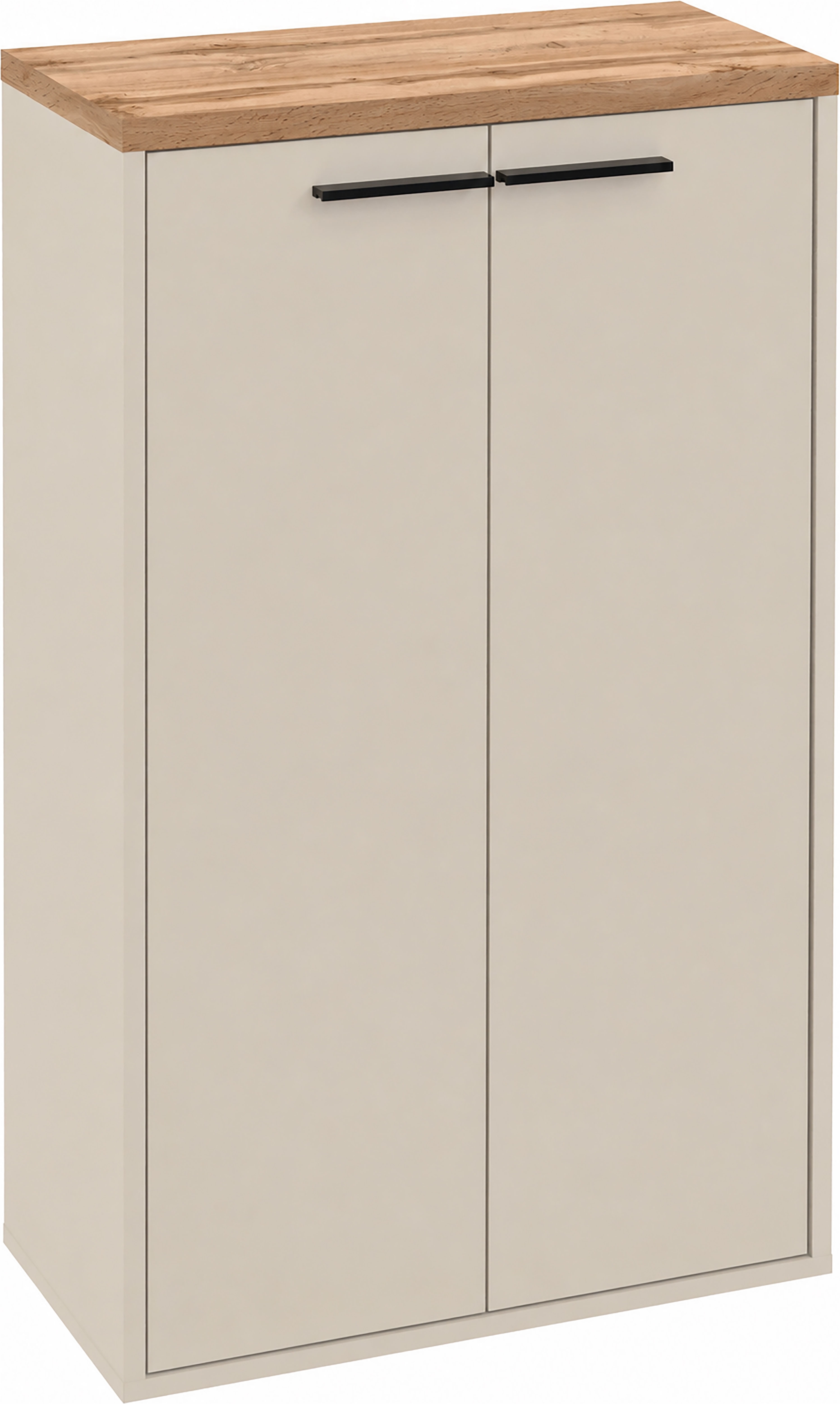 Schildmeyer "Saga, mit fühlbarer Holzstruktur, Breite 55 cm, Made in Germany" 1 Stk. tlg. Eiche Landhaus Dekor mit fühlbarer Struktur, Made in Germany