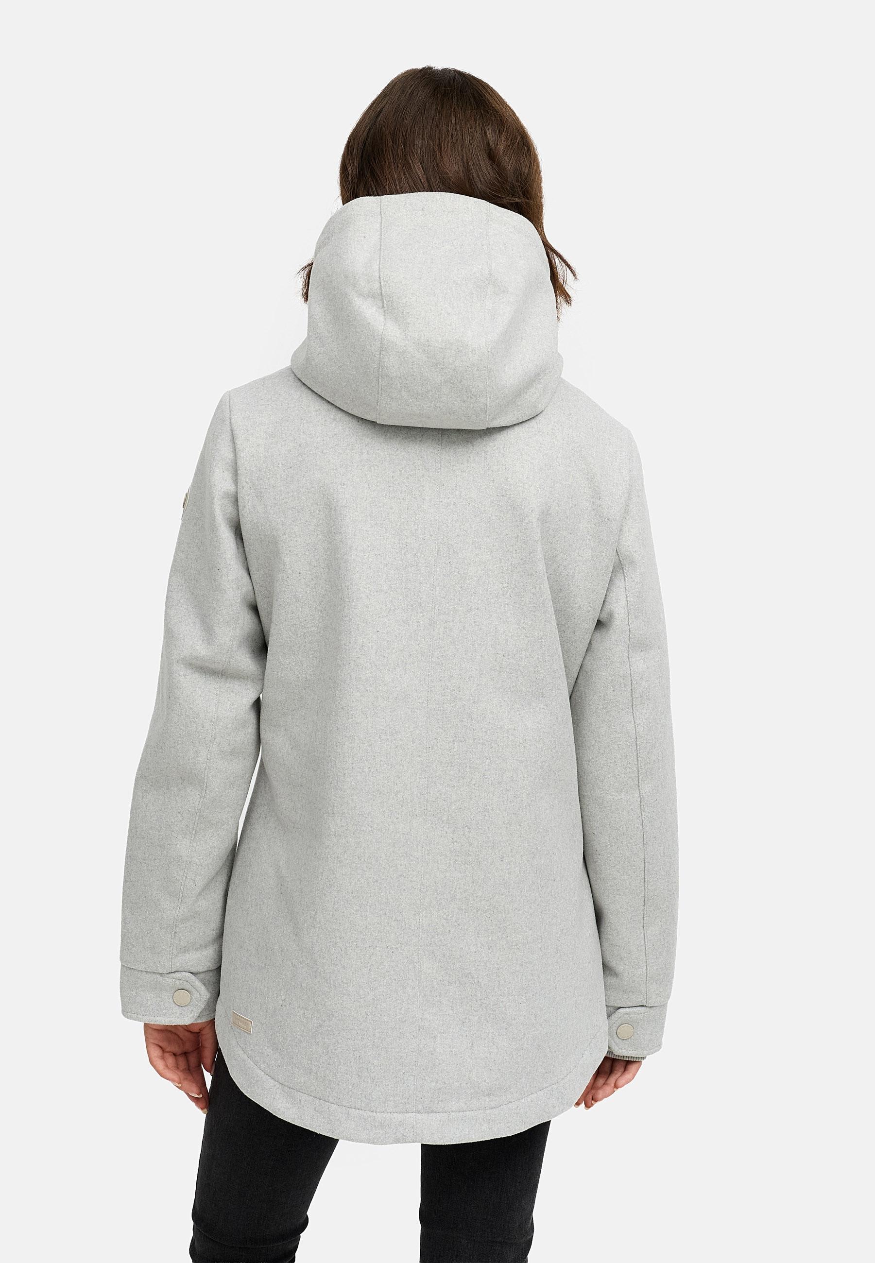Ragwear Winterjacke »Monadde Felt YOUMODO«, mit Kapuze, Wasserfeste warme Jacke mit Kapuze