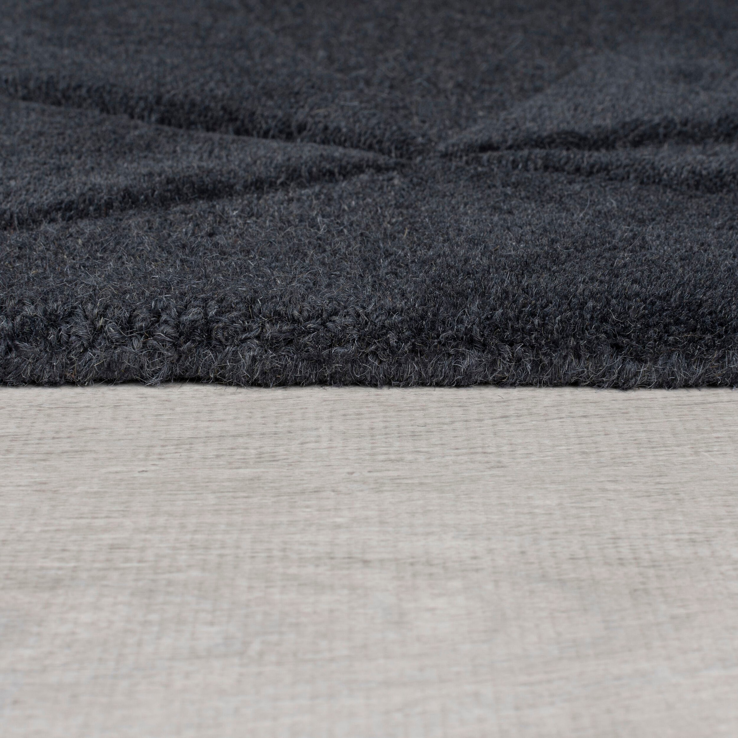 FLAIR RUGS Wollteppich »Shard«, rechteckig, 10 mm Höhe, Hoch-Tief Effekt, Handgearbeitet