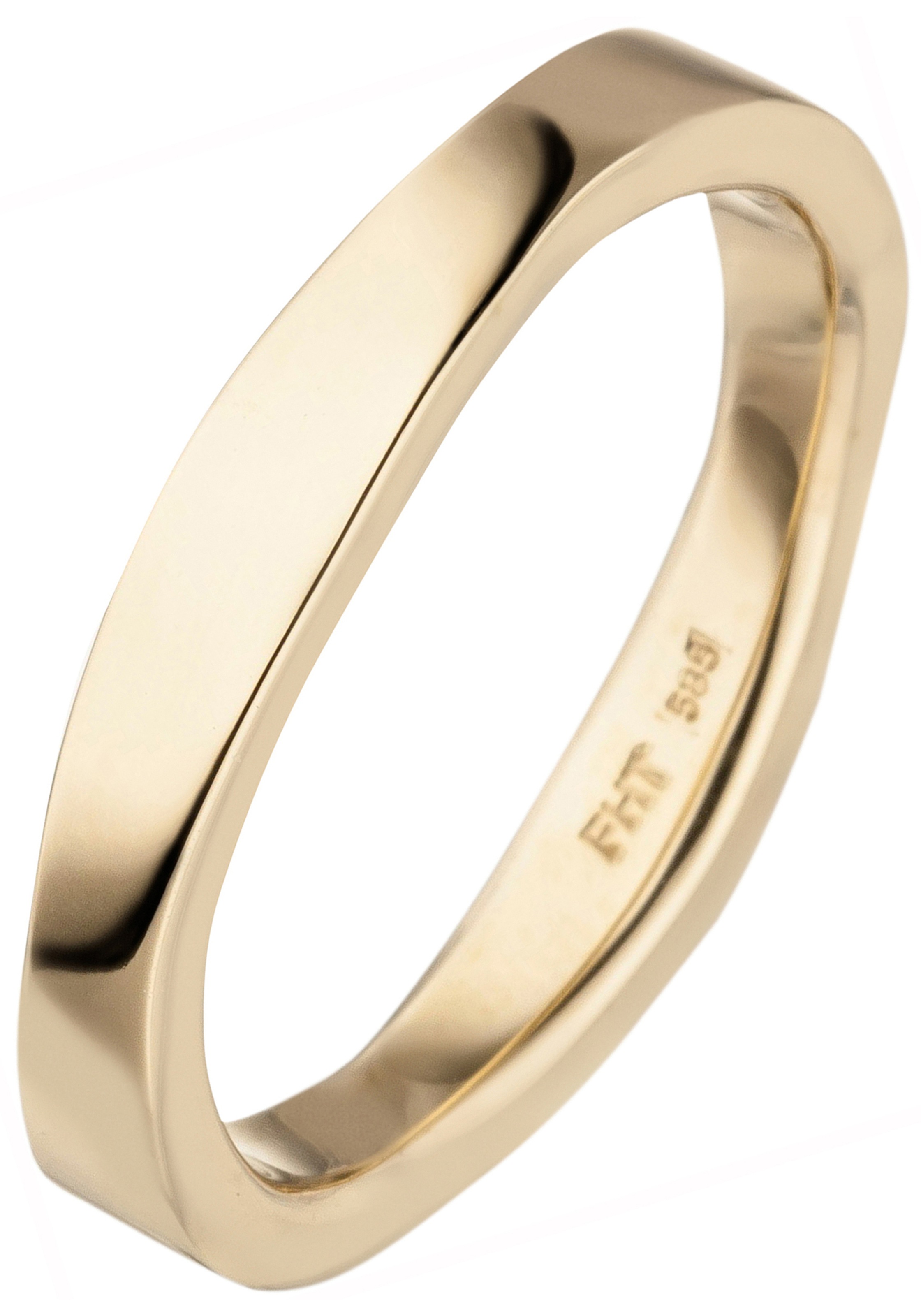 Goldring JOBO "Ring Damenring" Gr. 58, gelbgold 585, Fingerringe, Damen, 58, Gelbgold 585, Goldring, 585 Gold