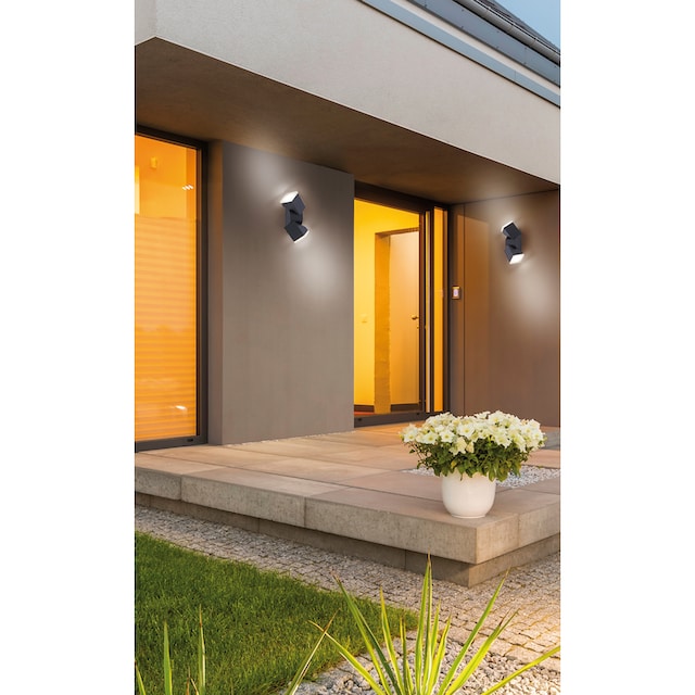 Paul Neuhaus LED Außen-Wandleuchte »Ryan«, 2 flammig-flammig, Schutzart IP,  Für Außen- und Innenbereich | BAUR