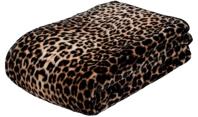 Gözze Wohndecke »Leopard«, mit gedrucktem Motiv kaufen