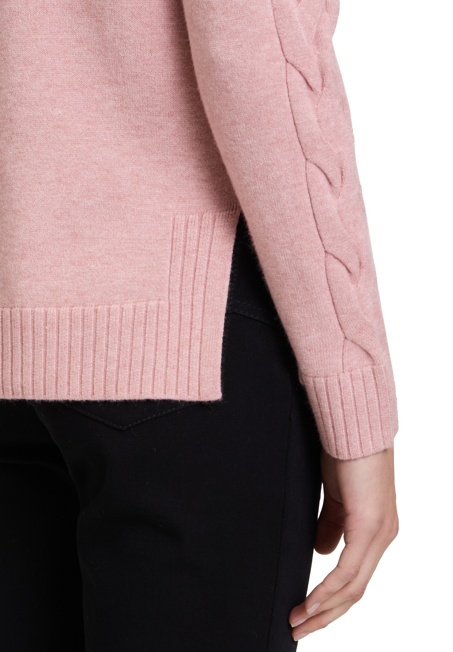 Betty Barclay Strickpullover »Betty Barclay Damen Strickpullover mit Stehkragen«, (1 tlg.), Material
