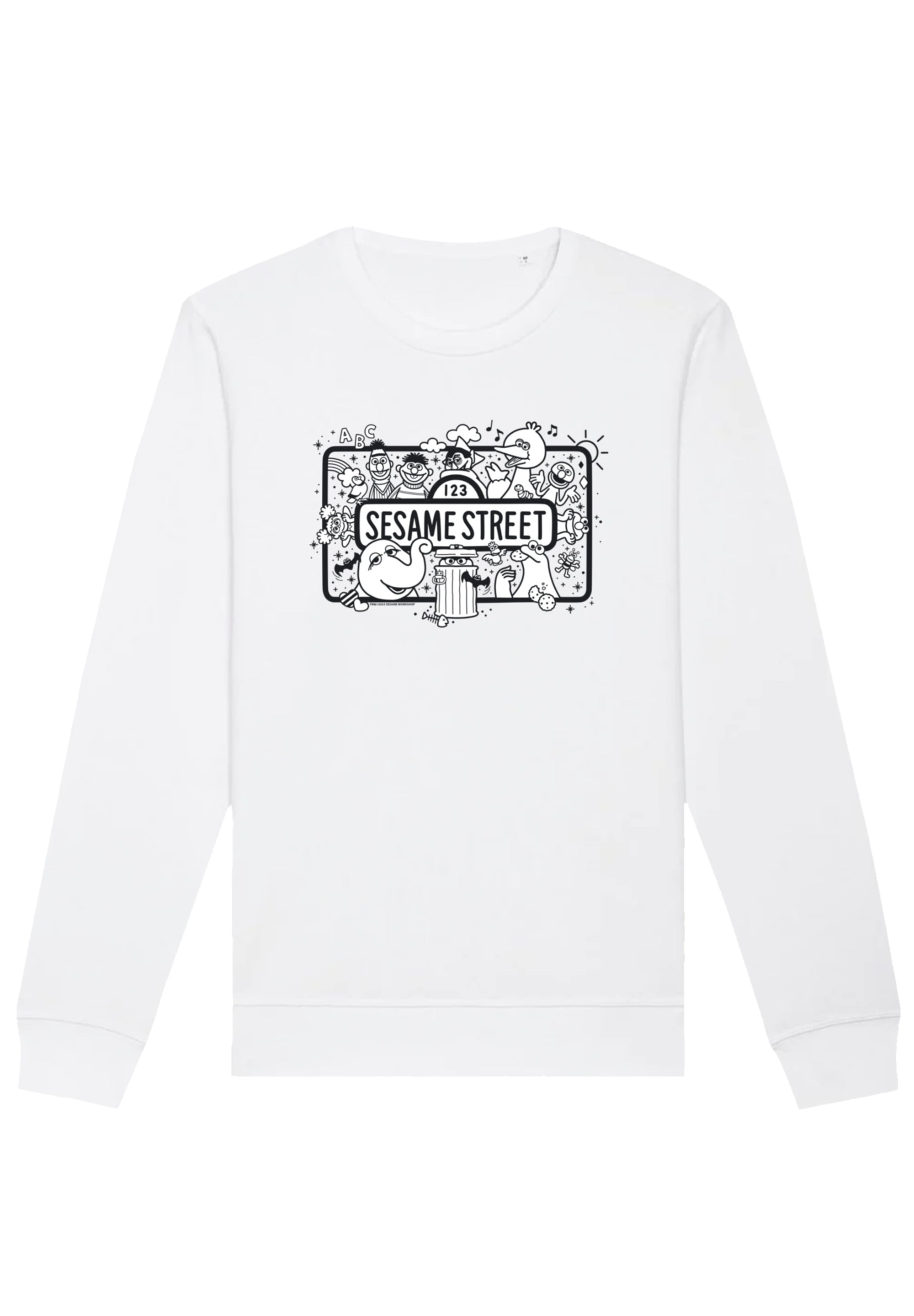 F4NT4STIC Sweatshirt »Sesamstraße Sesame Team«, Premium Qualität,Nostalgie, Fernsehserie