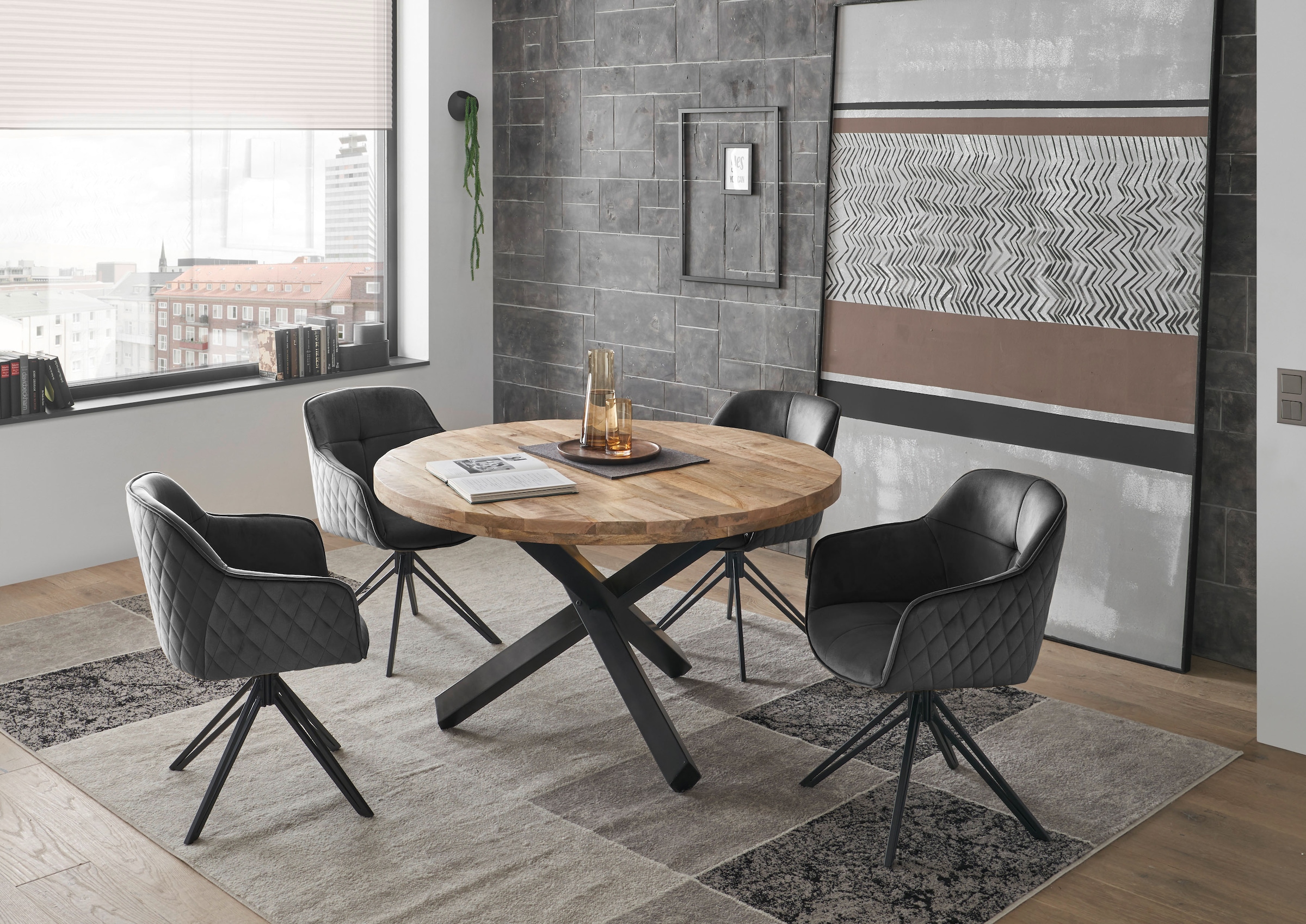 Stolkom Armlehnstuhl »Emma« (Packung) 1 Stk.180 grad drehbar mit Auto-Return