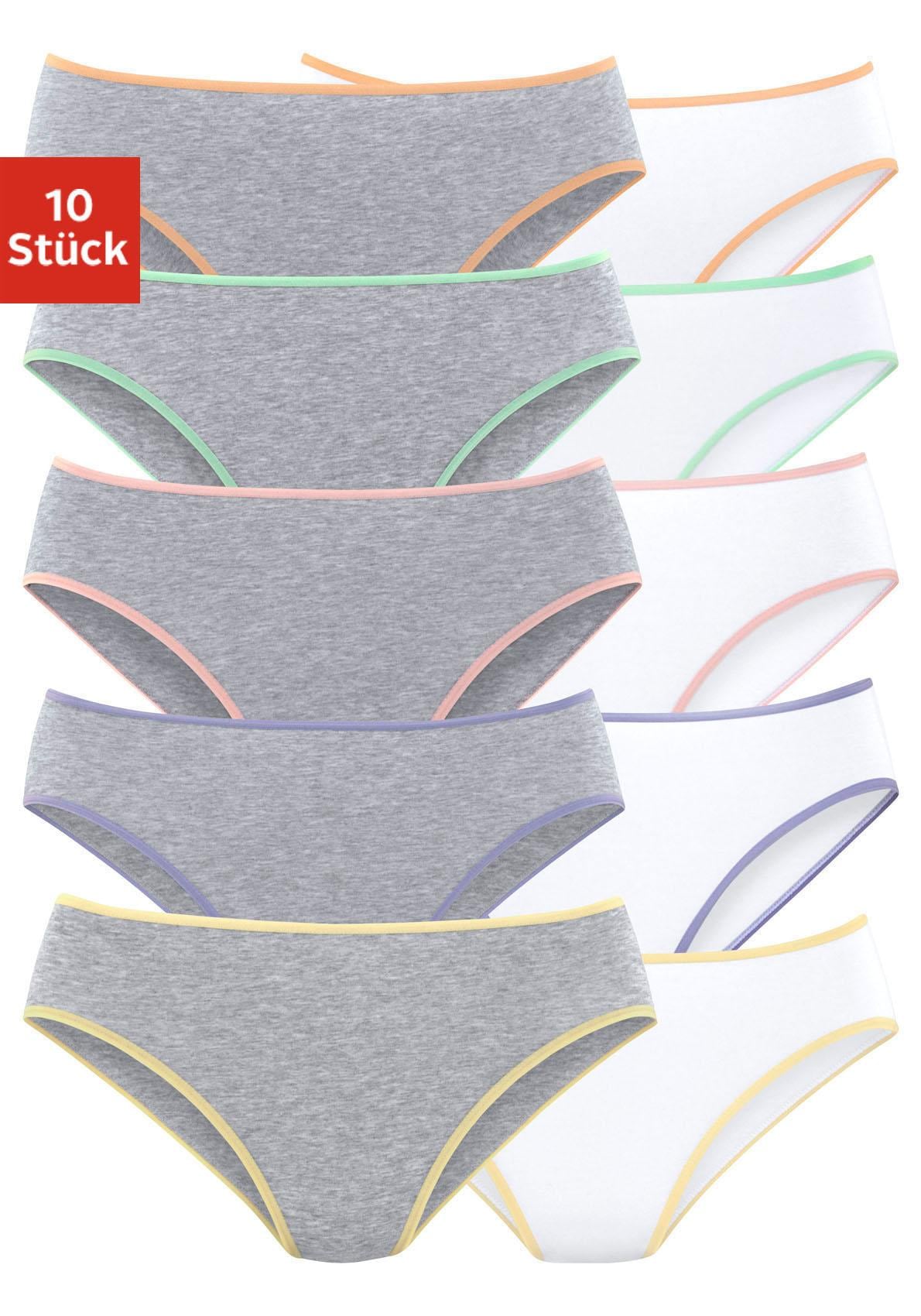 petite fleur by Lascana 10er-Pack, aus elastischer Baumwolle