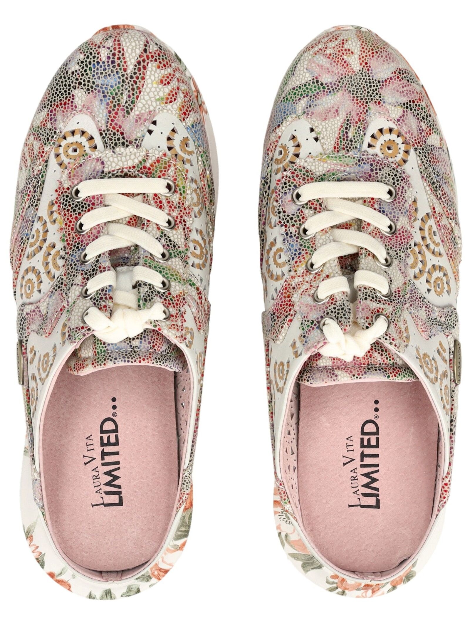 LAURA VITA Pantolette »LAURA VITA Pantoletten Leder/Textil«