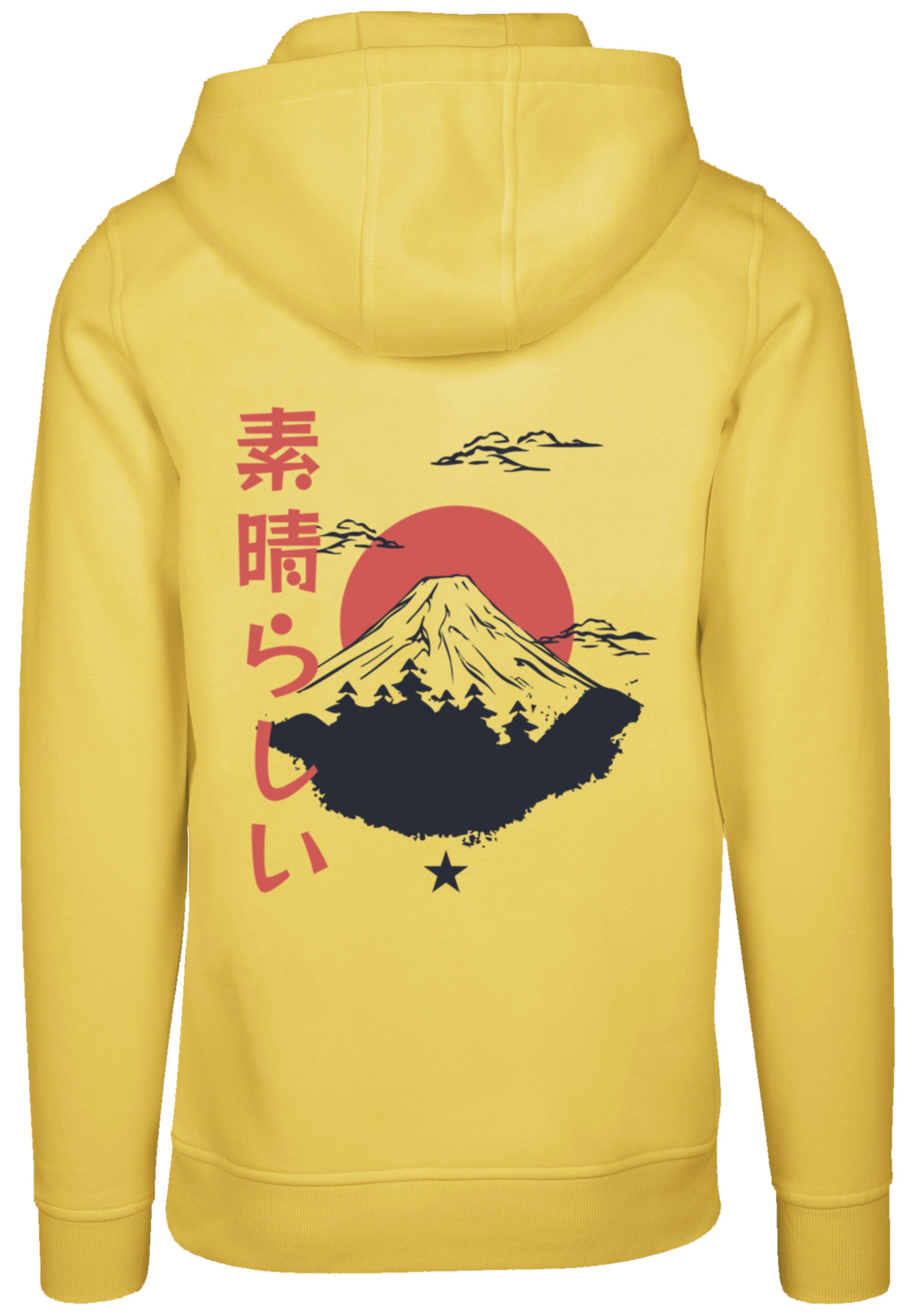 F4NT4STIC Kapuzenpullover "Mount Fuji", Hoodie, Warm, Bequem