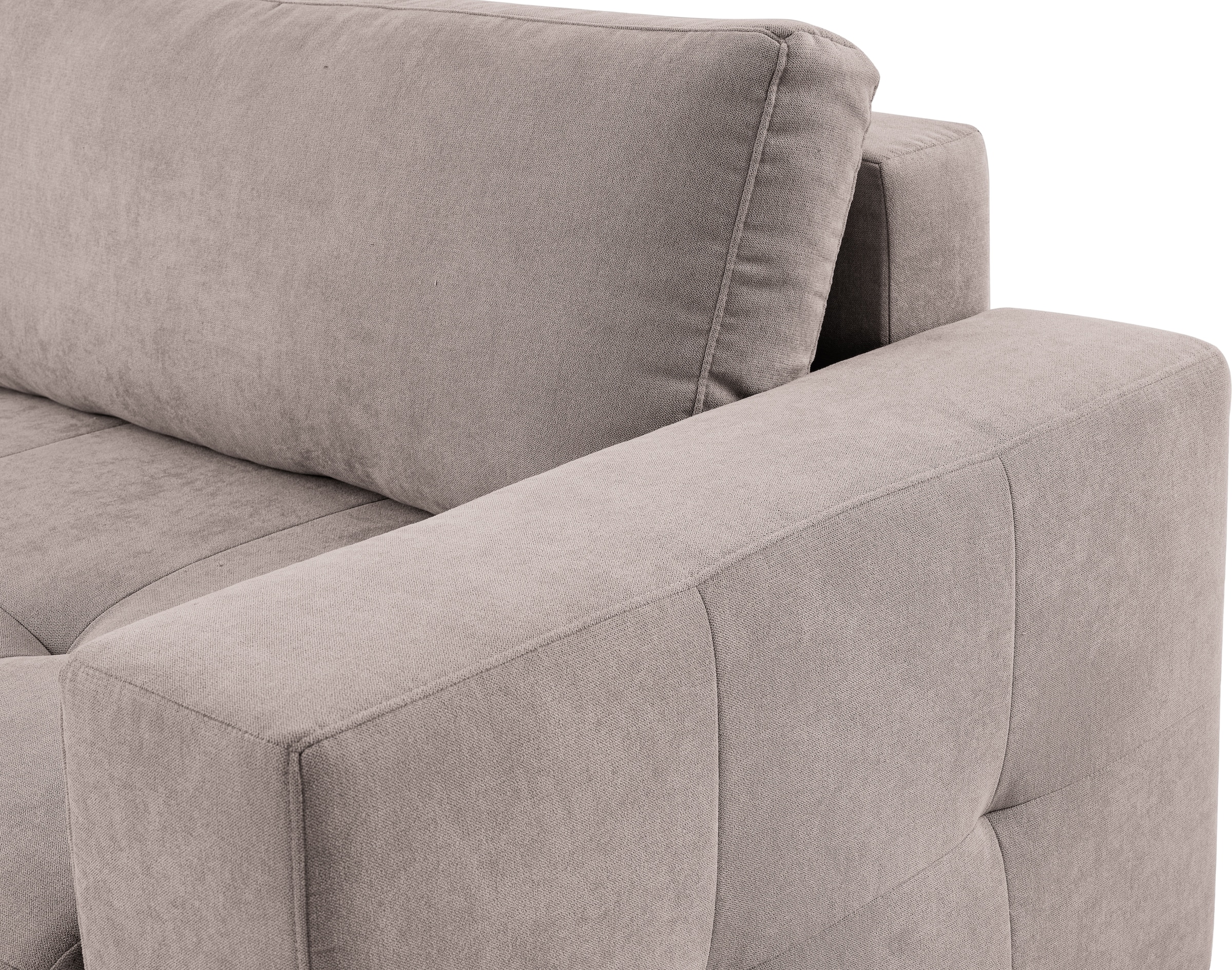 WERK2 Ecksofa »Indiana inkl. Bettfunktion & Bettkasten, Luxus-Mircofaser, bequem« Luxus-Microfaser weich ENJOY NEW, L-Form, XXL, Schlaffunktion