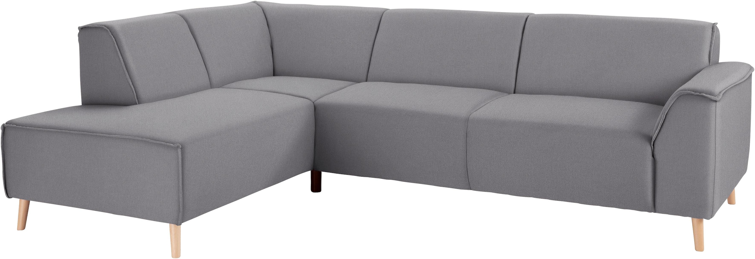 Home affaire Ecksofa "Janek Scandic Design, elegant und zeitlos, L-Form" mi günstig online kaufen