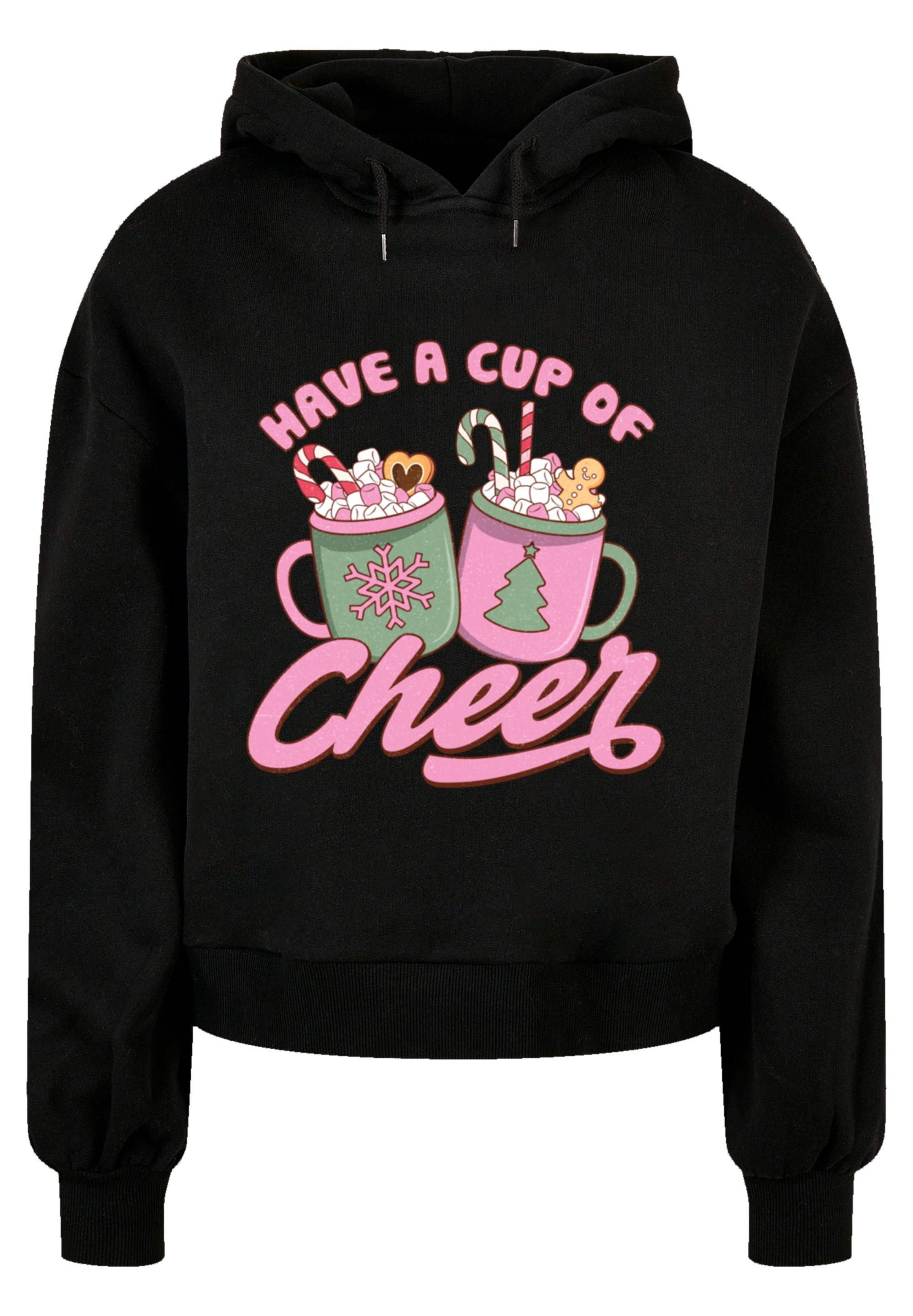 F4NT4STIC Kapuzenpullover »Have a Cup of Cheer Weihnachten Holiday«, Premium Qualität, Christmas Collection
