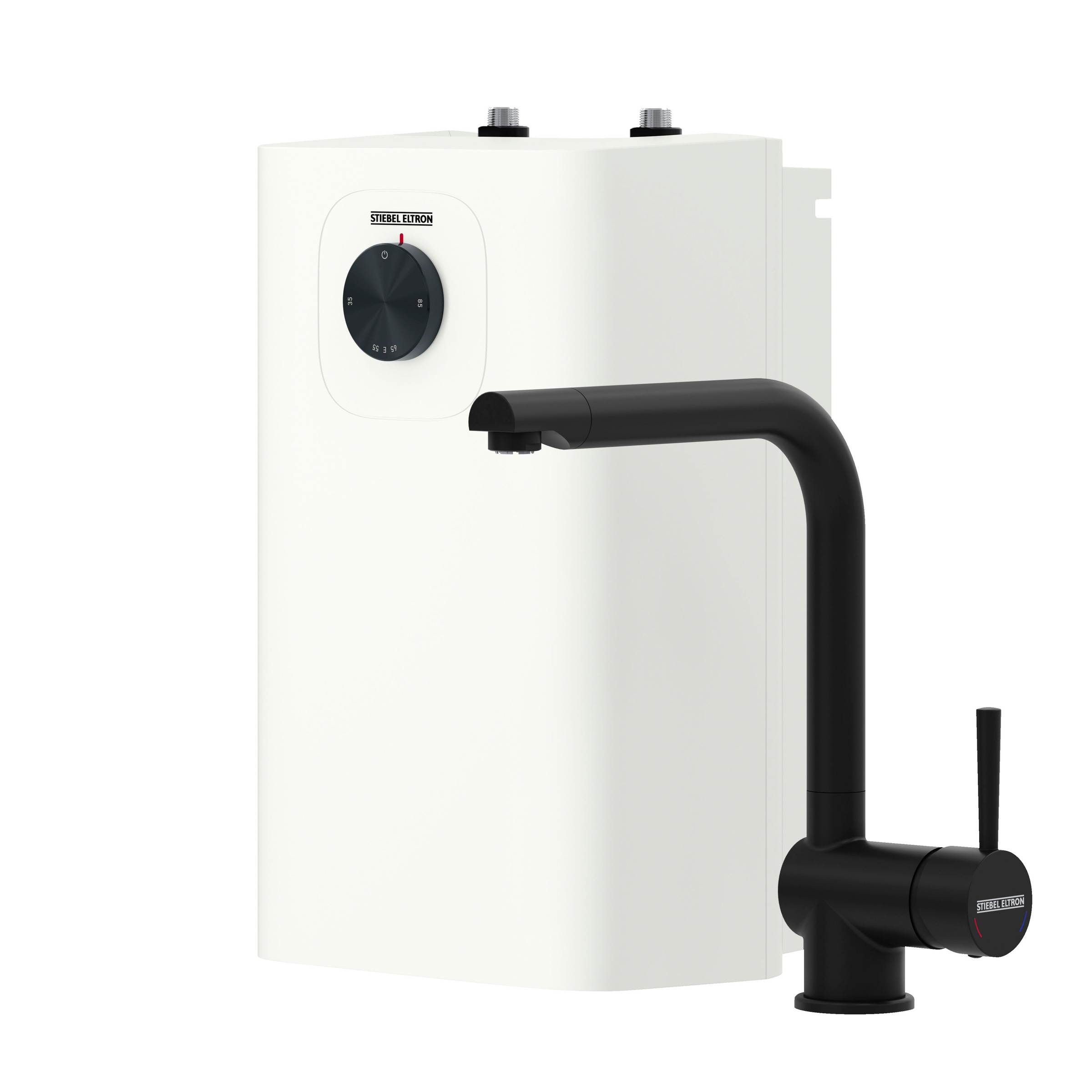 STIEBEL ELTRON Kleinspeicher "Boiler SNU 5 Plus+MAE-B Wasserhahn" 5 l, antitropf + thermostop-Funktion