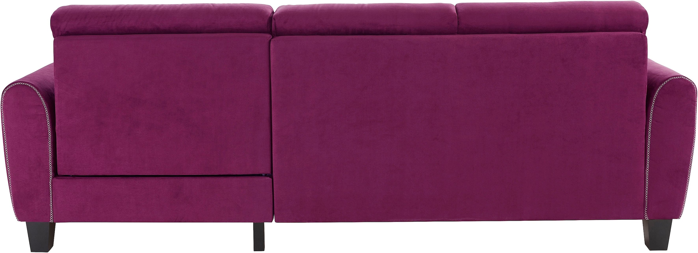 sit&more Ecksofa »Varese L-Form«, mit Federkern, wahlweise mit Bettfunktion und Stauraum