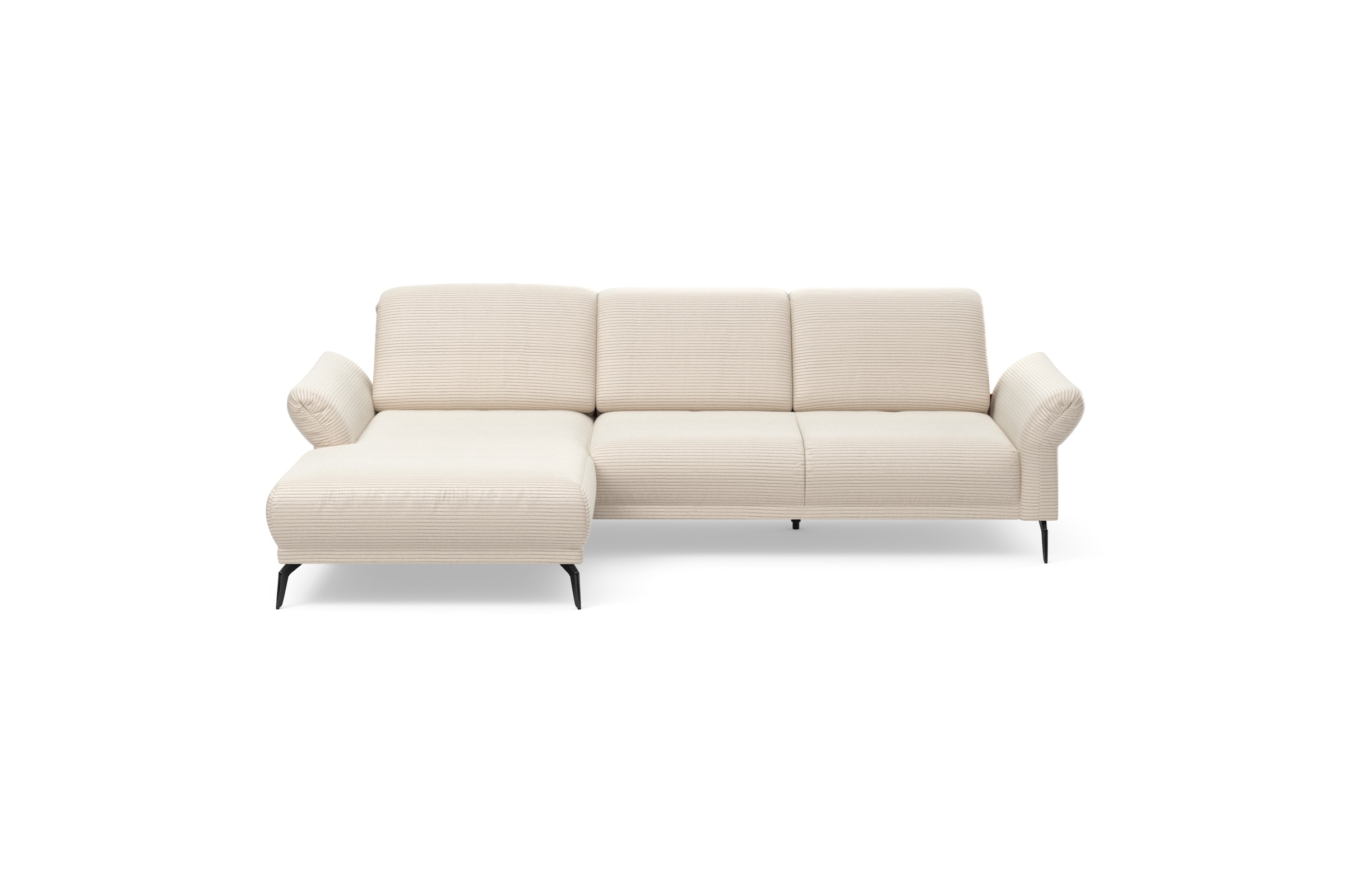 Home affaire Ecksofa "Coco L-Form" Sitztiefen-, Arm- und Kopfteilverstellun günstig online kaufen