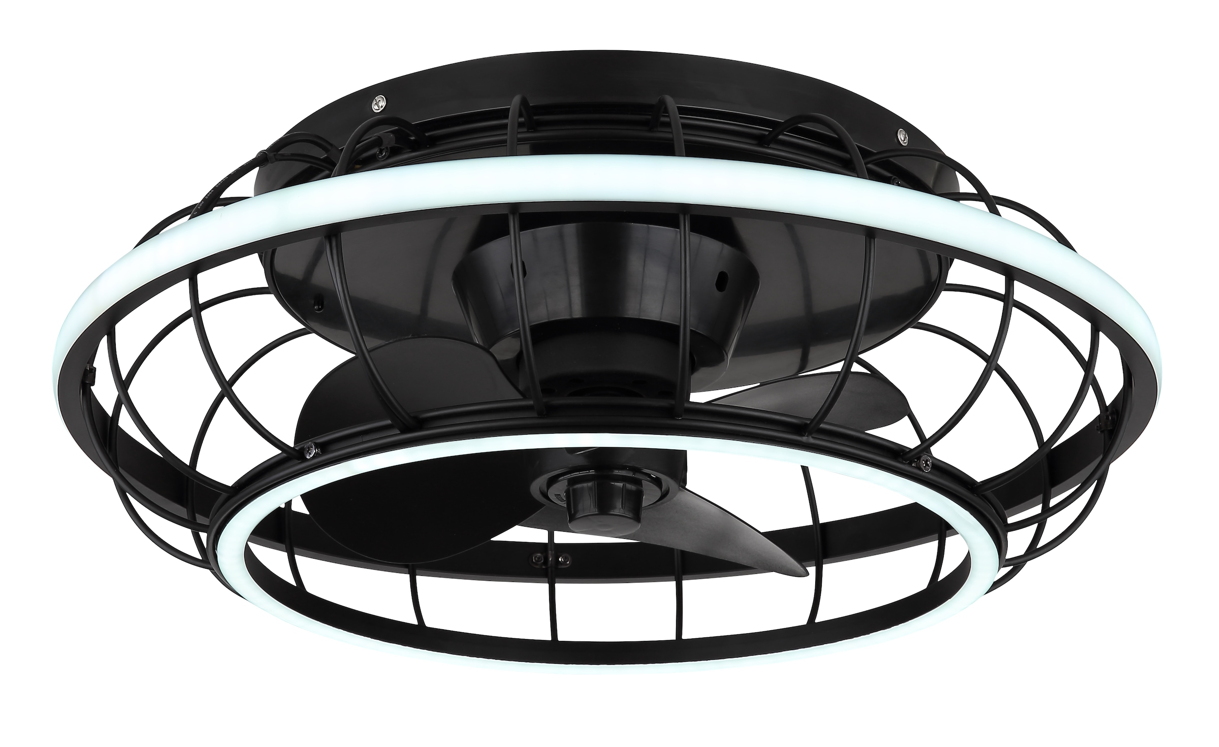 GLOBO LIGHTING Deckenleuchte »LINAY«, Leuchtmittel LED-Modul | LED fest integriert, Deckenventilator, Deckenlampe, moderner Ventilator