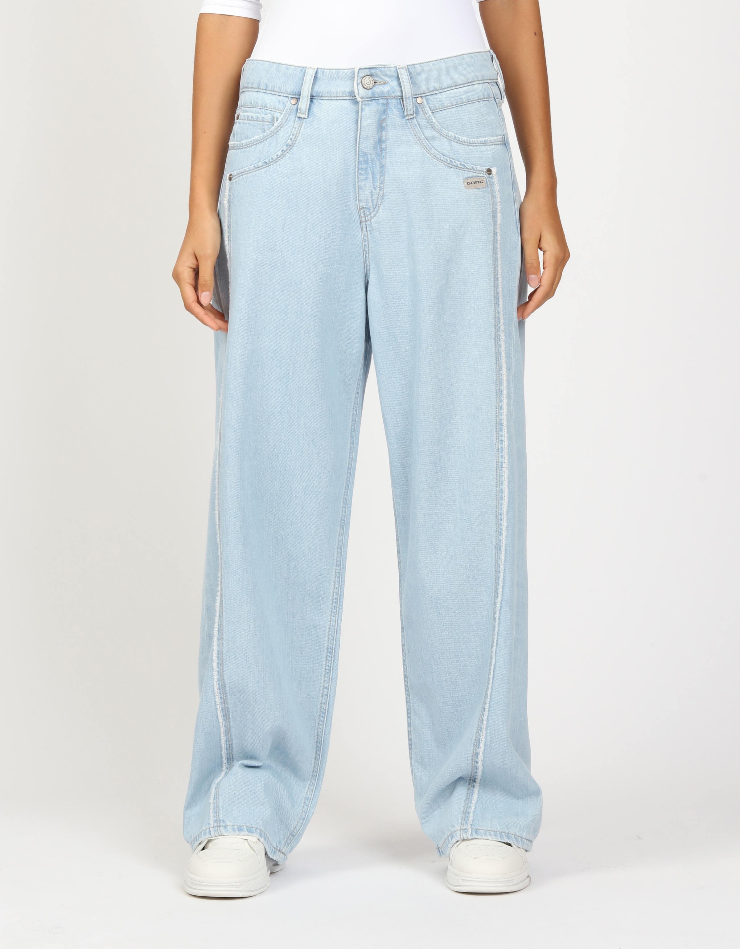 GANG Loose-fit-Jeans "94FANNY", mit aufwändiger Schnittführung günstig online kaufen