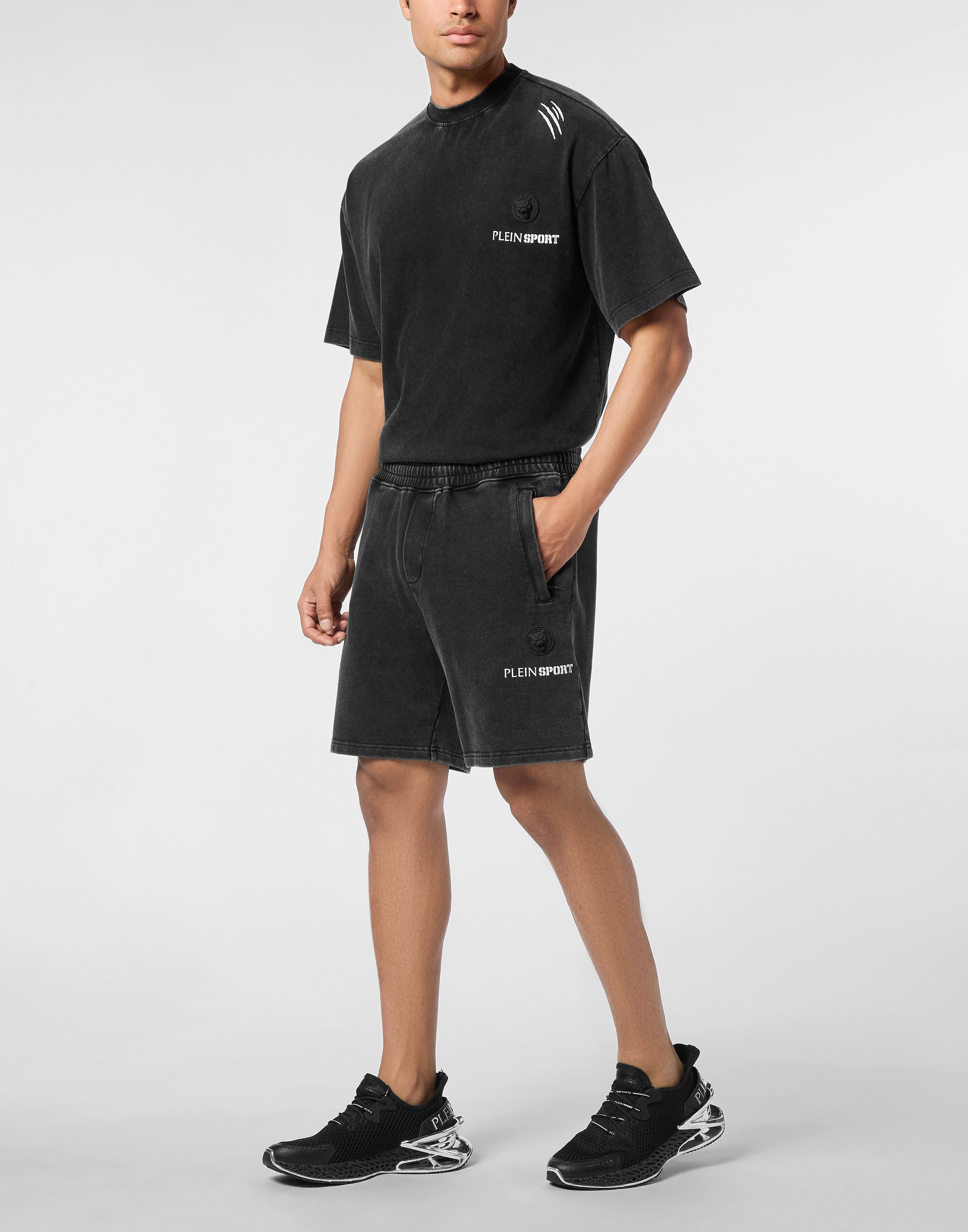 PLEIN SPORT Shorts »Jogging Shorts Cold Dye«