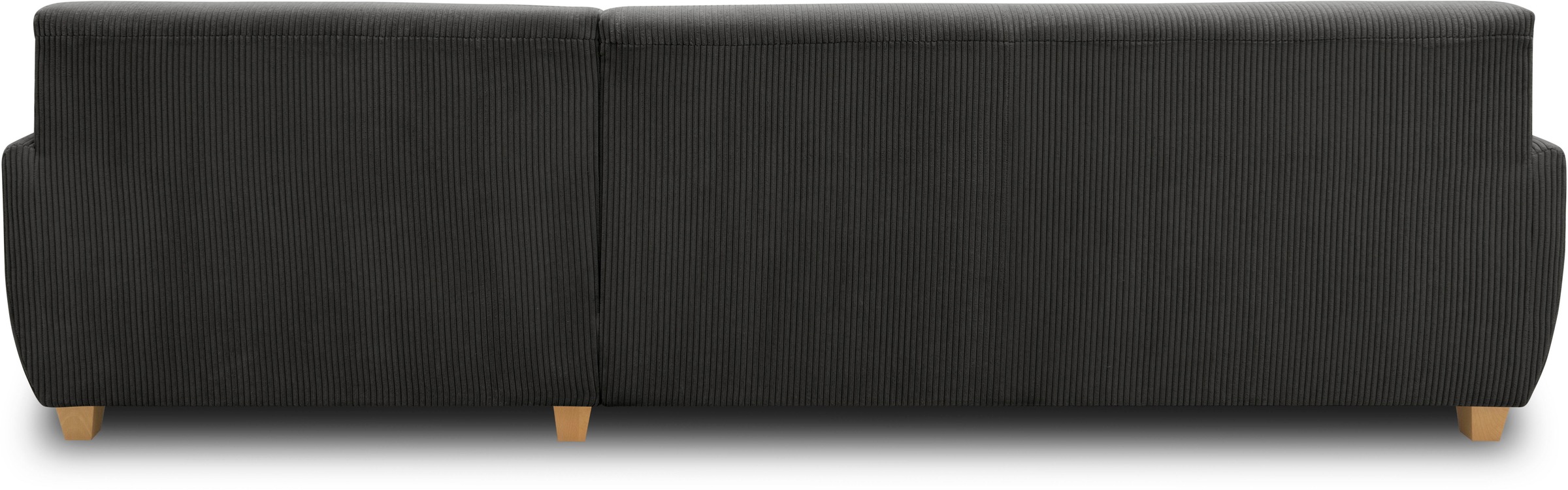 Home affaire Ecksofa »Nika zeitlos und elegant, L-Form«, wahlweise mit Bettfunktion, auch in Cord