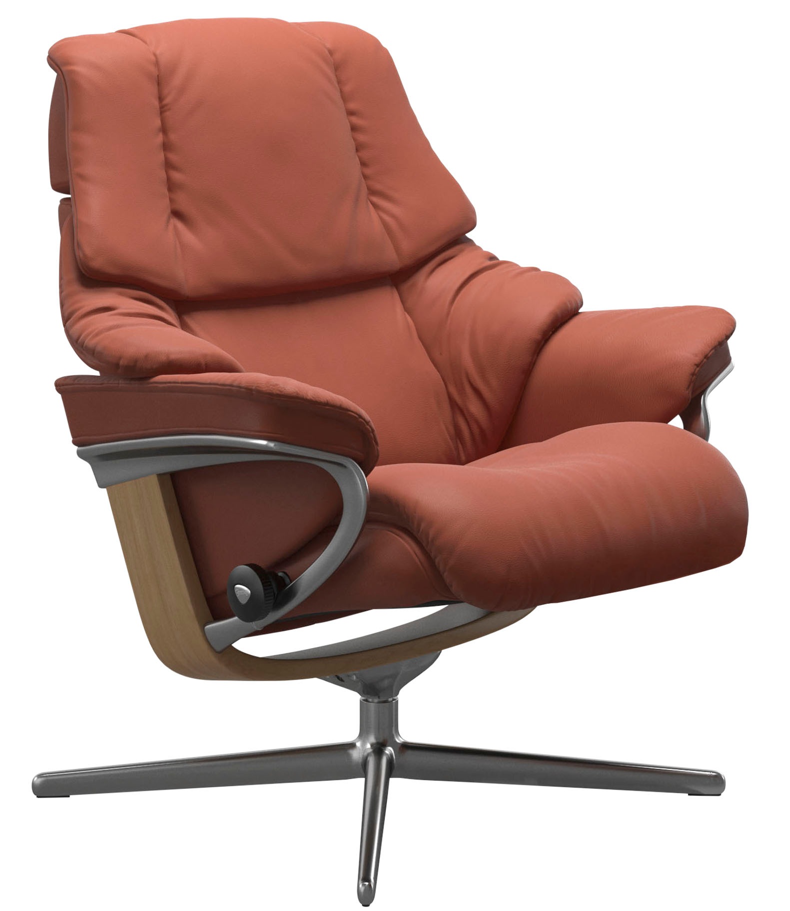 Stressless® Relaxsessel »Reno«, mit Cross Base, Größe S, M & L, Holzakzent Eiche