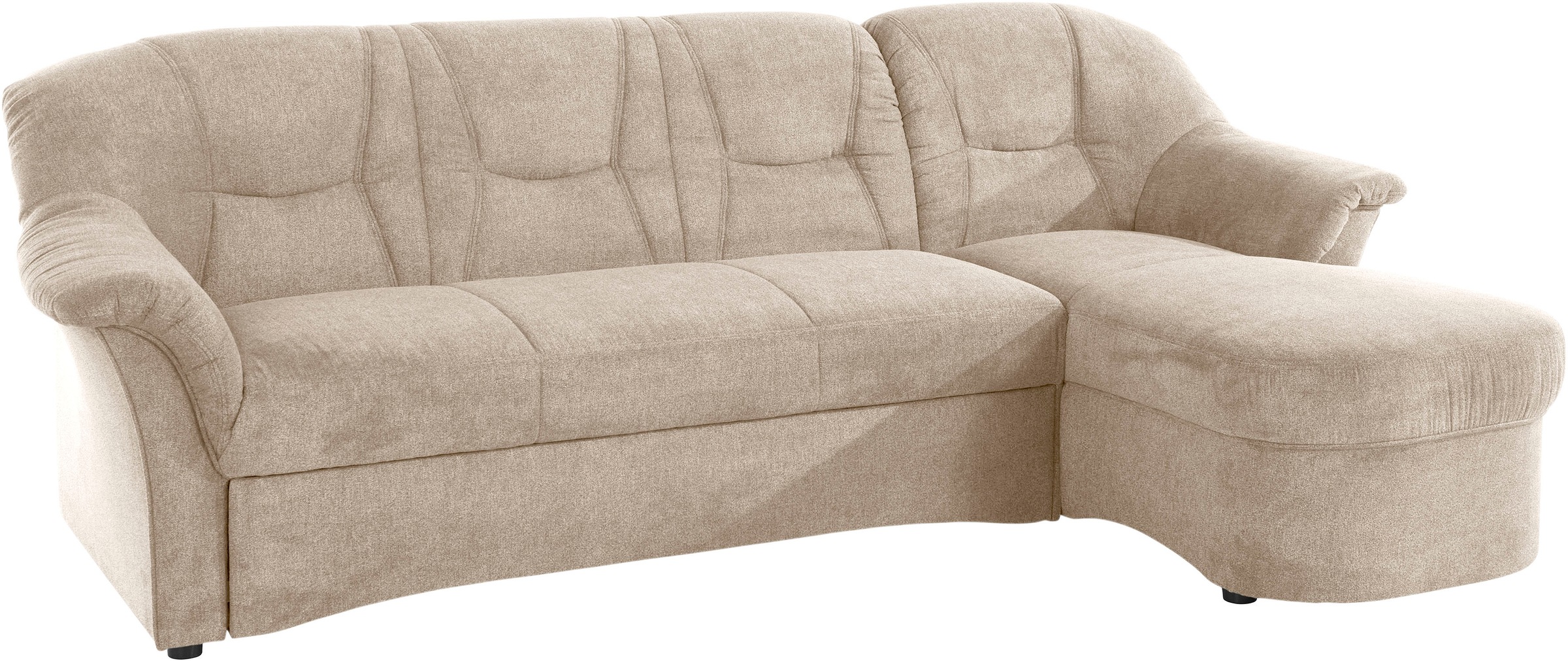 Thumbnail - DOMO collection Ecksofa "Sarafina zeitlos und komfortabel, optional mit Federkern, L-Form" wahlweise mit Bettfunktion