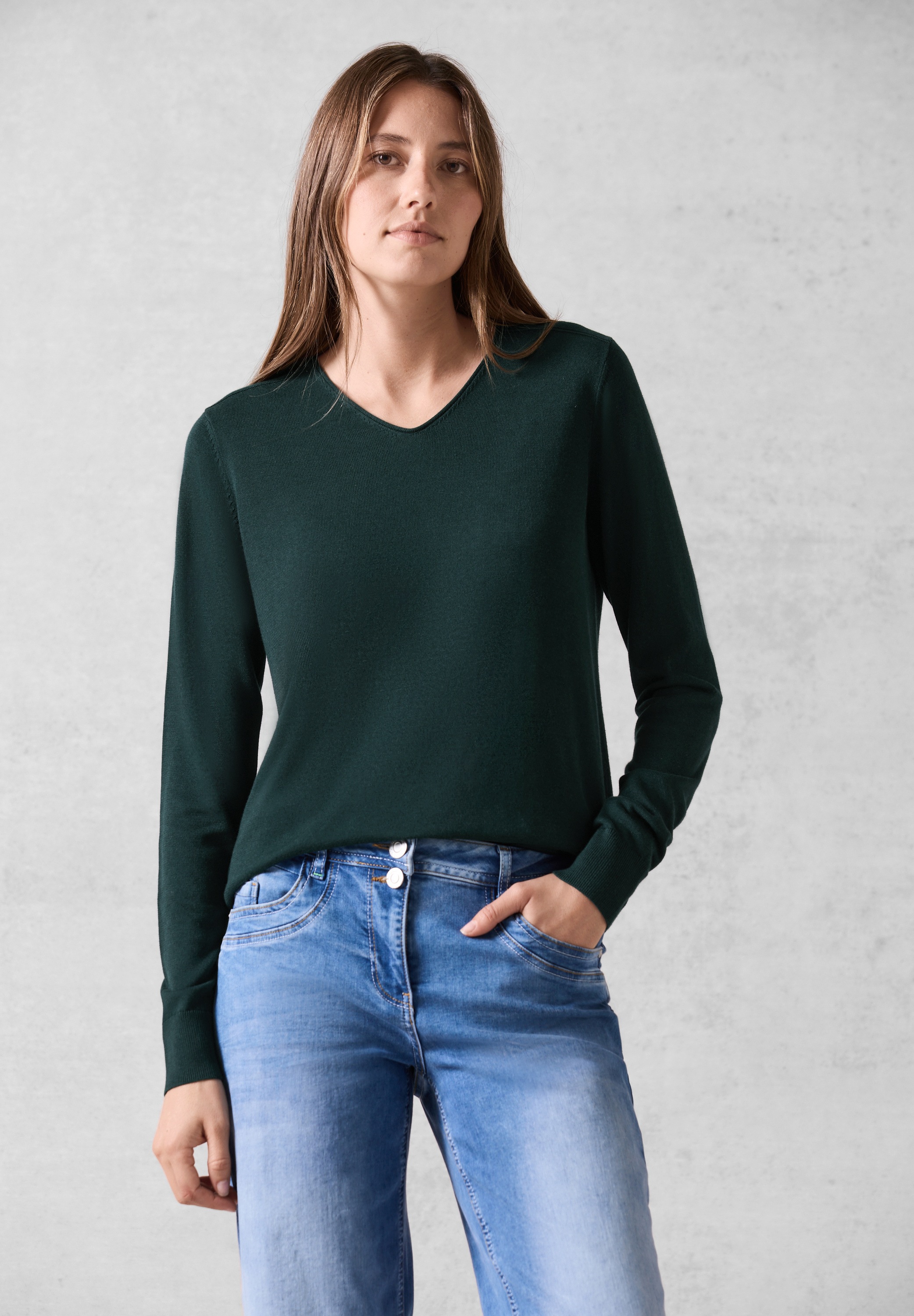 Cecil V-Ausschnitt-Pullover su suapvalintas ...