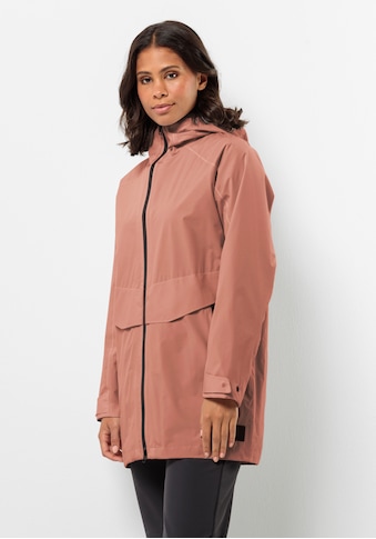 Langjacke »MAINKAI LONG JKT W«, mit Kapuze