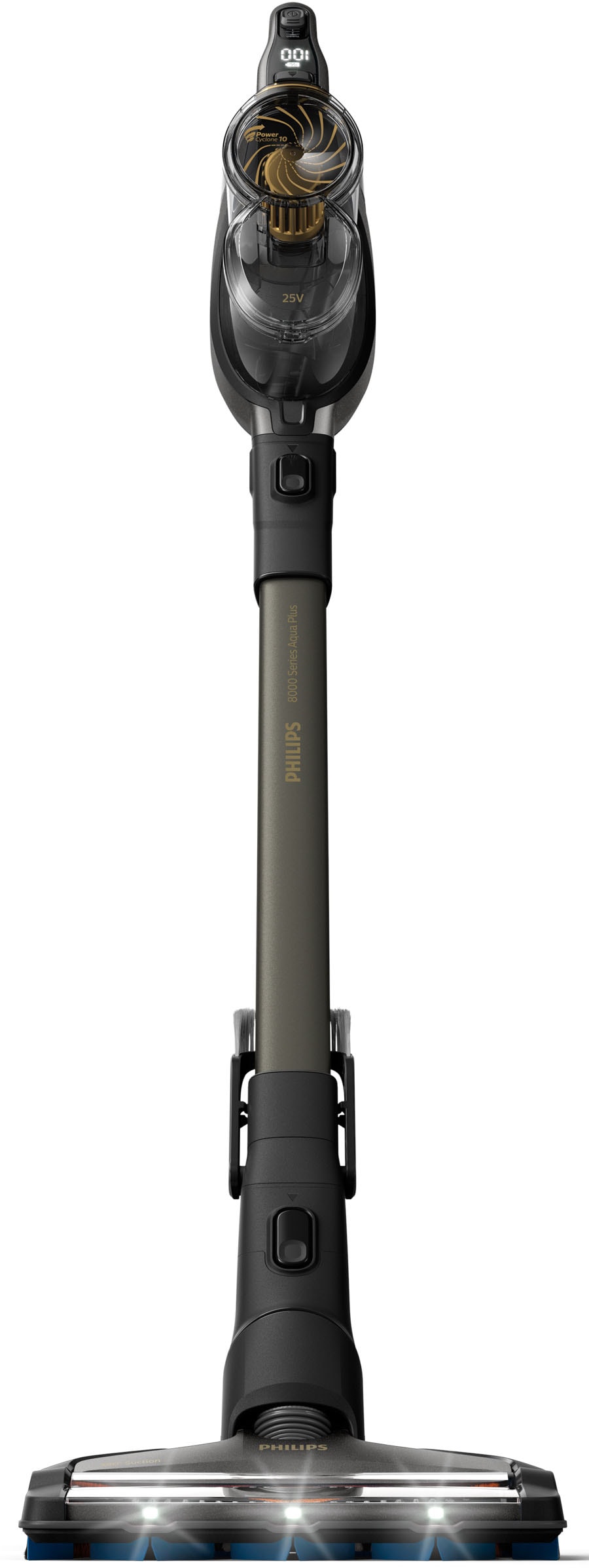 Nass-Trocken-Akkusauger 360°-Saugdüse | Wischfunktion Philips 80 Aqua Plus«, mit Minuten und »XC8347/01 SpeedPro Laufzeit, Max BAUR