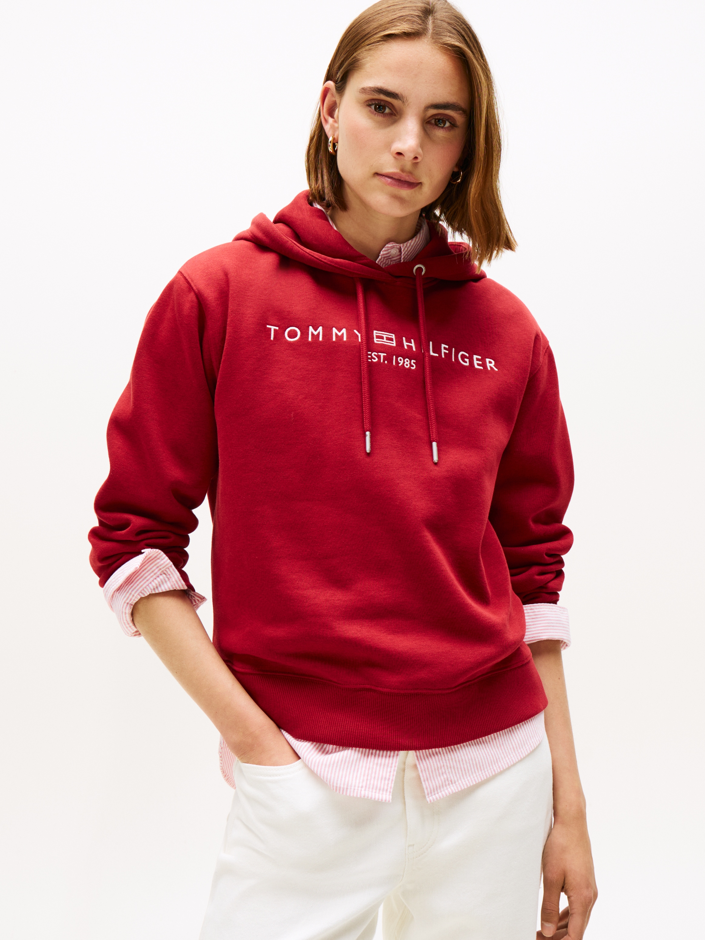 Tommy Hilfiger Kapuzensweatshirt "MDRN REG CORP LOGO HOODIE", mit gestickte günstig online kaufen