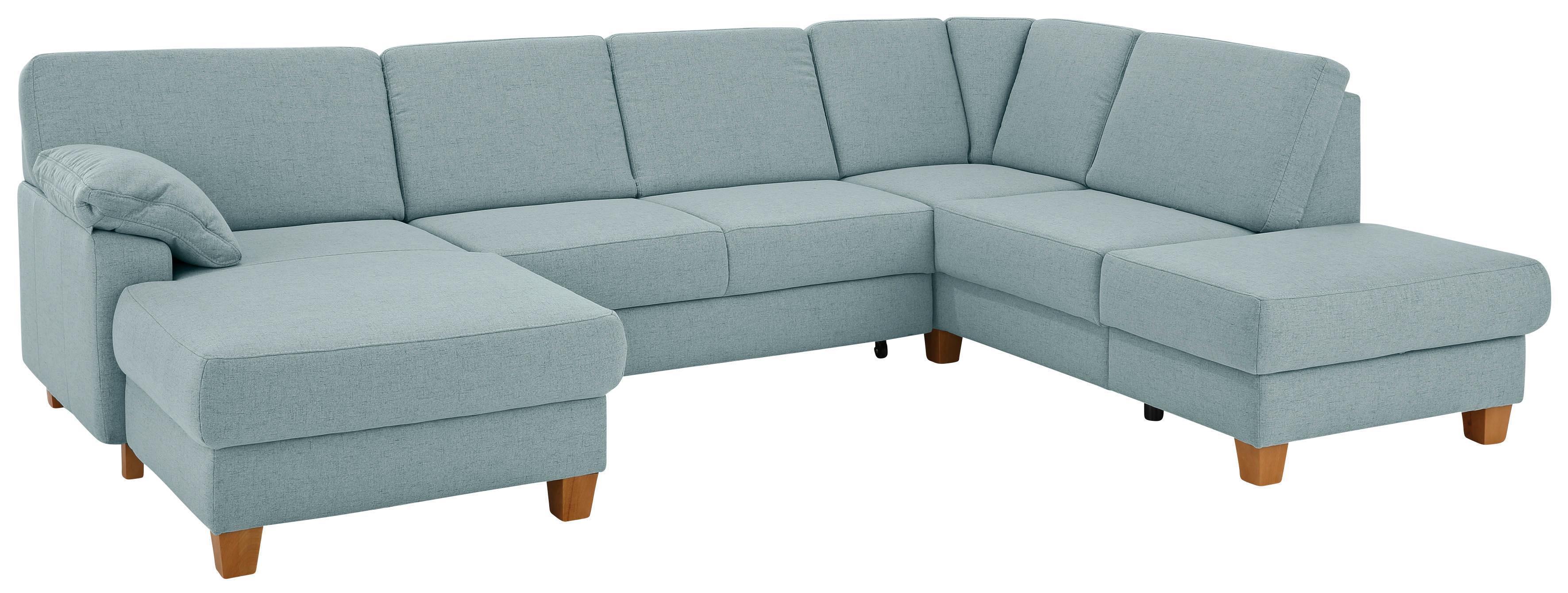 Thumbnail - Home affaire Wohnlandschaft "Belfort U-Form", mit Federkern, wahlweise mit Bettfunktion und Stauraum
