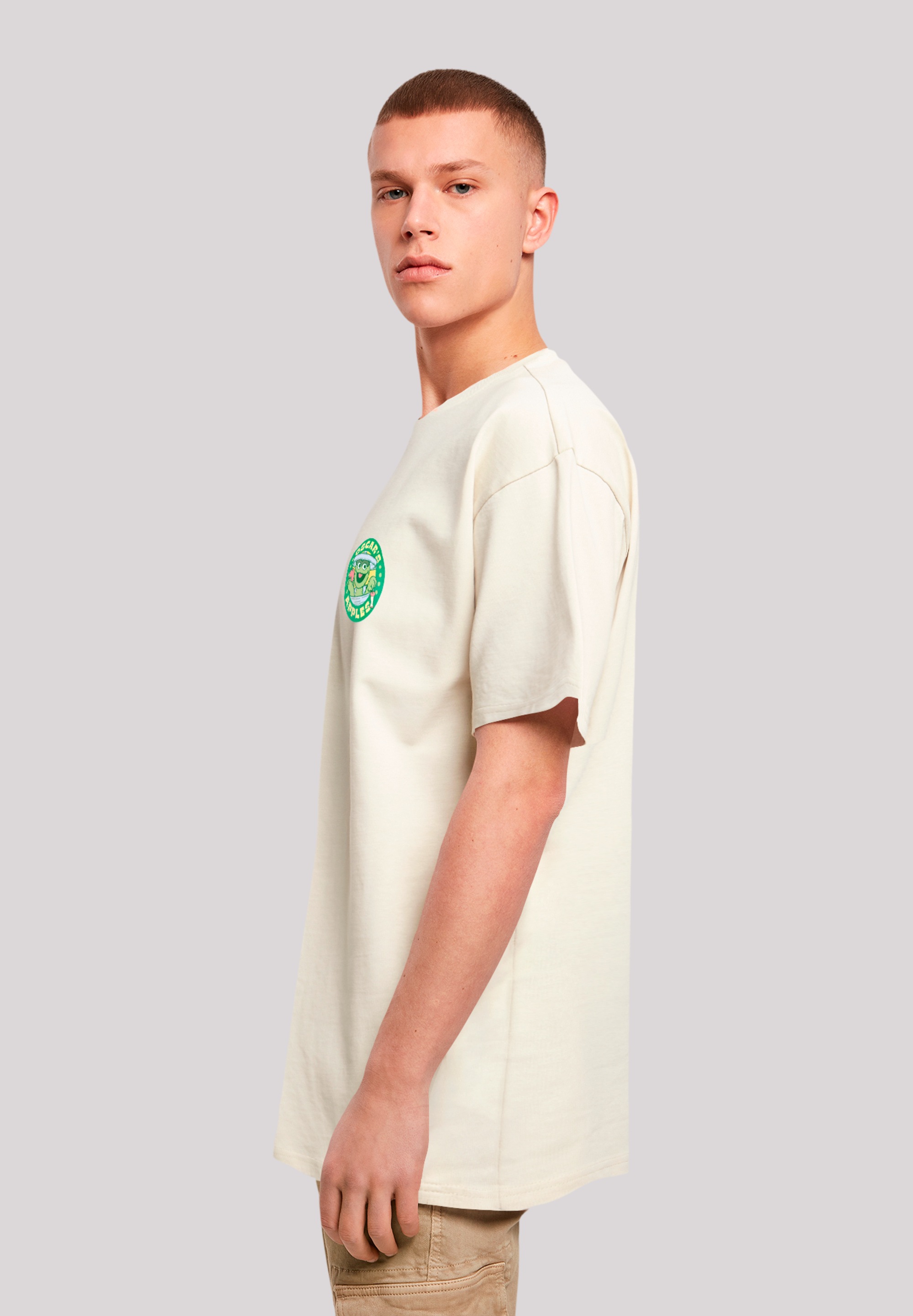 F4NT4STIC T-Shirt »Sesamstraße Oscar's Apples«, Premium Qualität