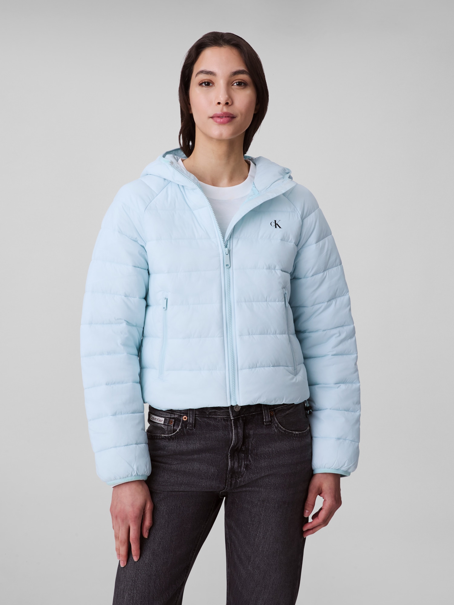 Calvin Klein Jeans Steppjacke "LGHTWGHT QLTD JCKT P", mit Kapuze, Mit Rundh günstig online kaufen