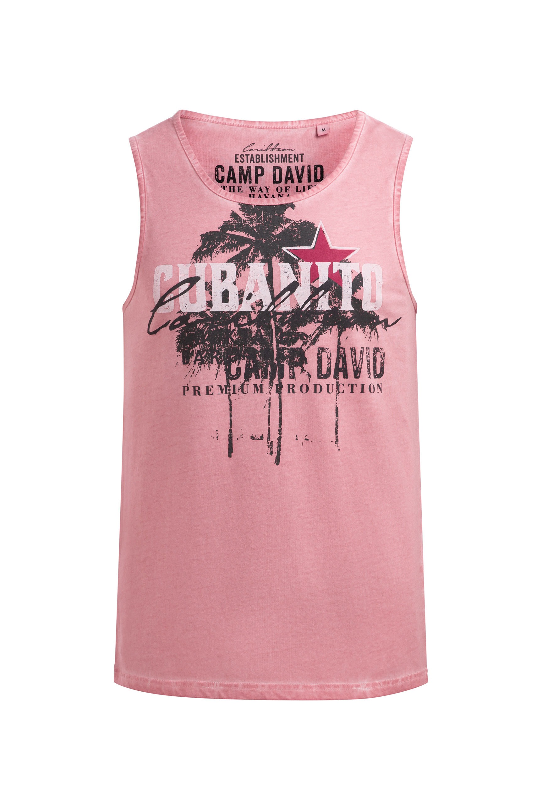 CAMP DAVID Tanktop aus Baumwolle