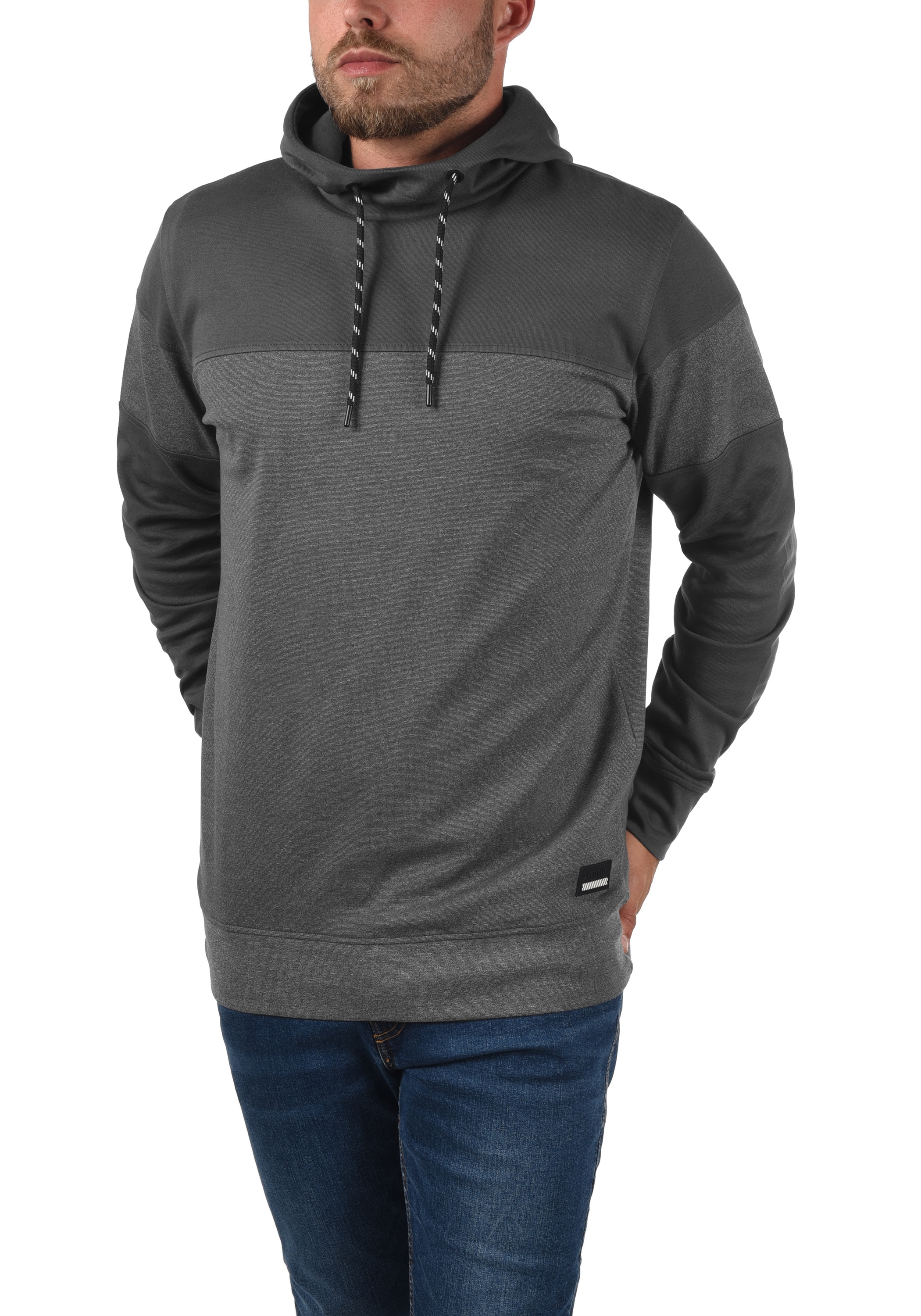 !Solid Hoodie SDBekir Kapuzensweatshirt mit Musterung und Kordelzug günstig online kaufen