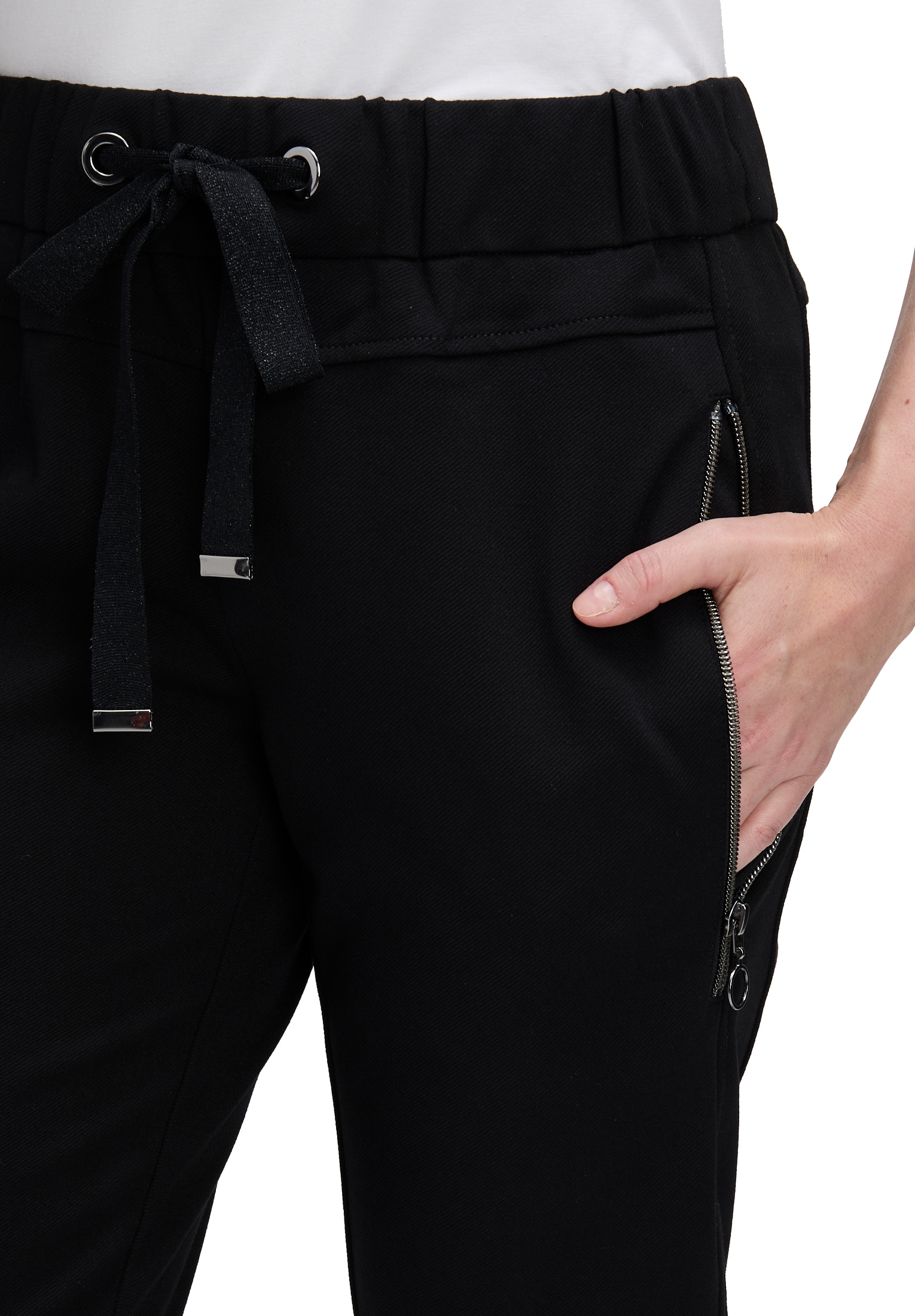 Cartoon Schlupfhose »Cartoon Damen Schlupfhose mit Reißverschlusstaschen«