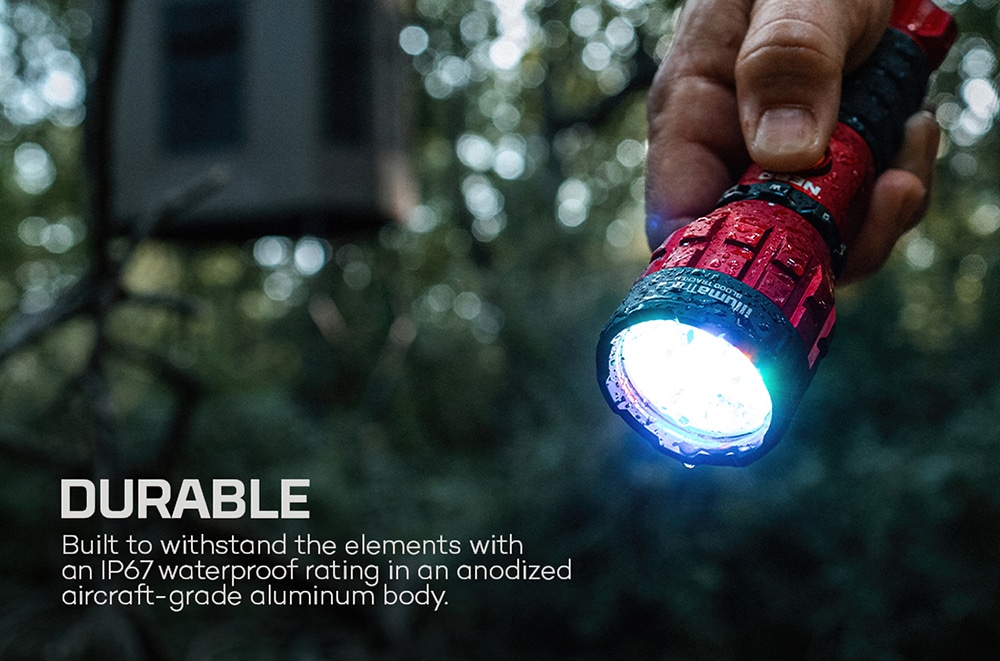 NEBO LED Taschenlampe »Nebo ILLUMATRACE BLUT TRACKER« Set, Taschenlampe inkl. Ladekabel, 2 Stk. tlg. Blut Tracker zur Nachsuche bei der Jagd