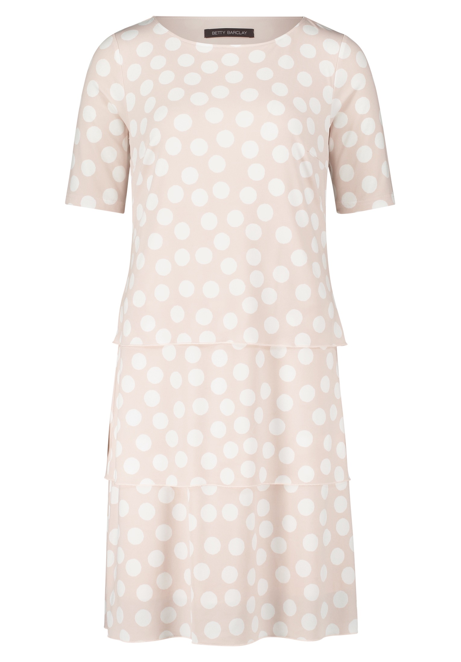 Betty Barclay Sommerkleid "Damen Stufenkleid kurzarm" Ohne Tasche Druck günstig online kaufen