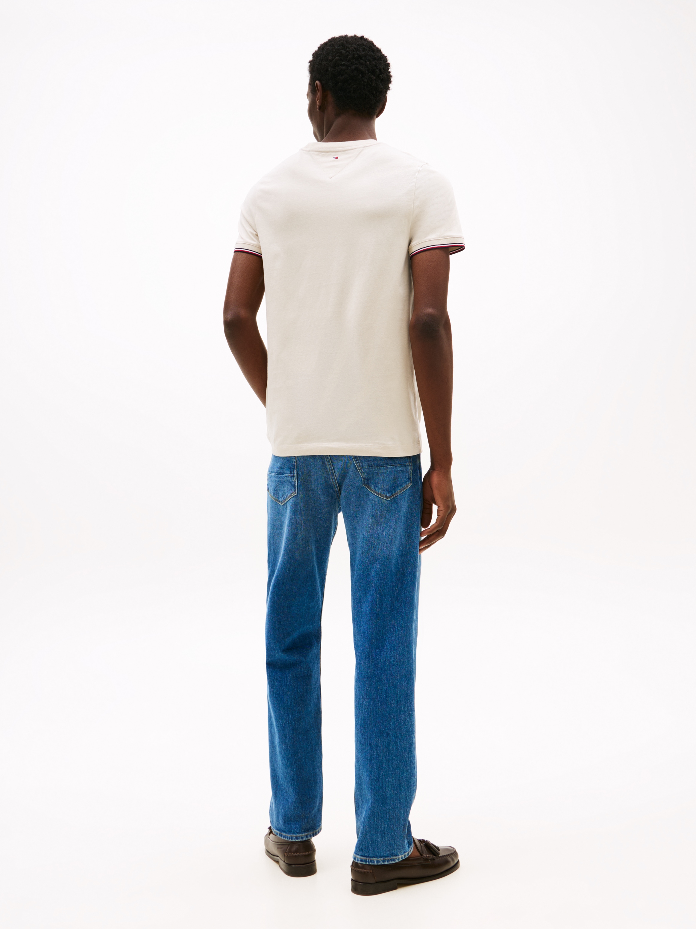 Tommy Hilfiger T-Shirt »TOMMY LOGO TIPPED TEE«