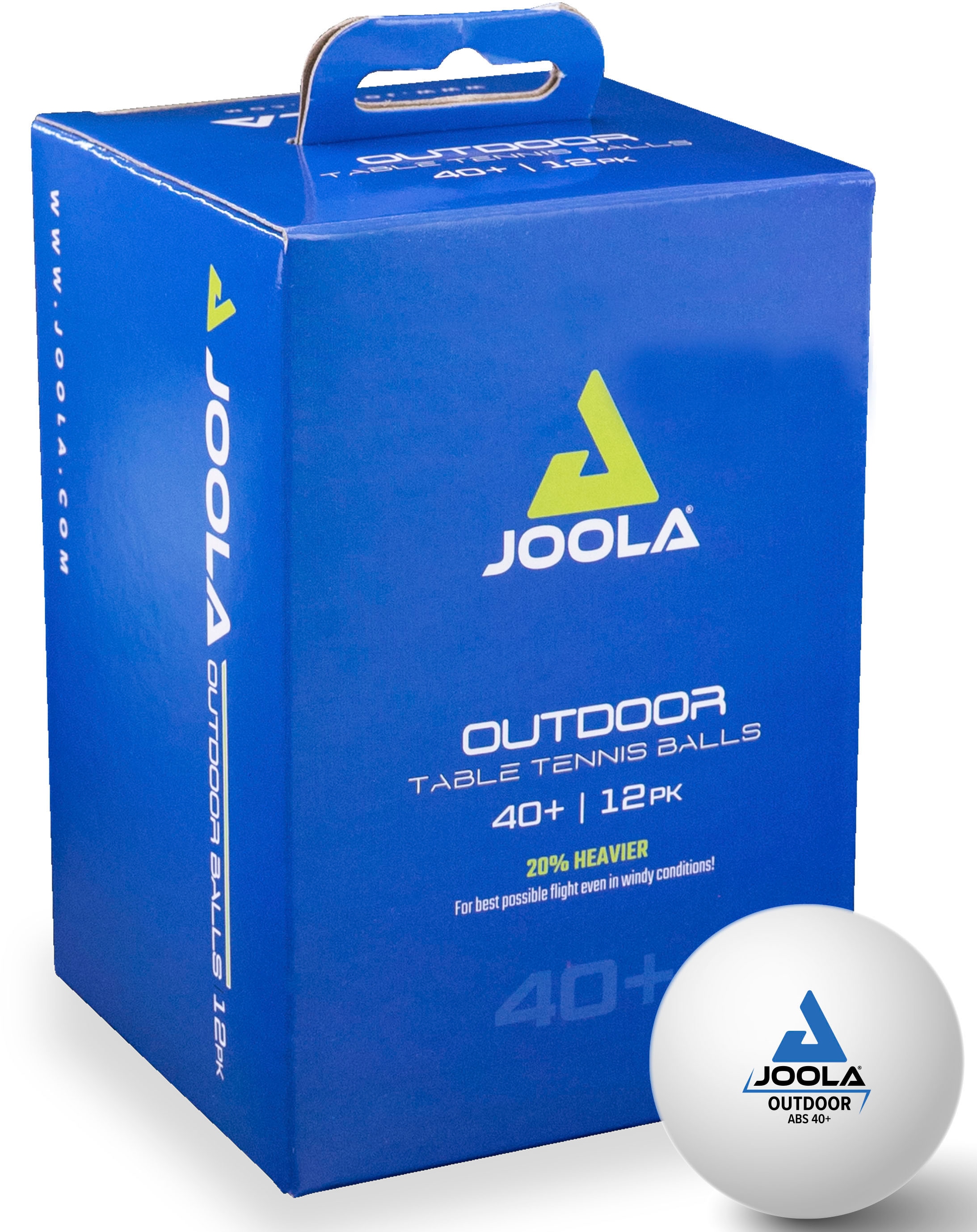 Joola Tischtennisball "Outdoor Ball", (Packung, 12er-Pack)