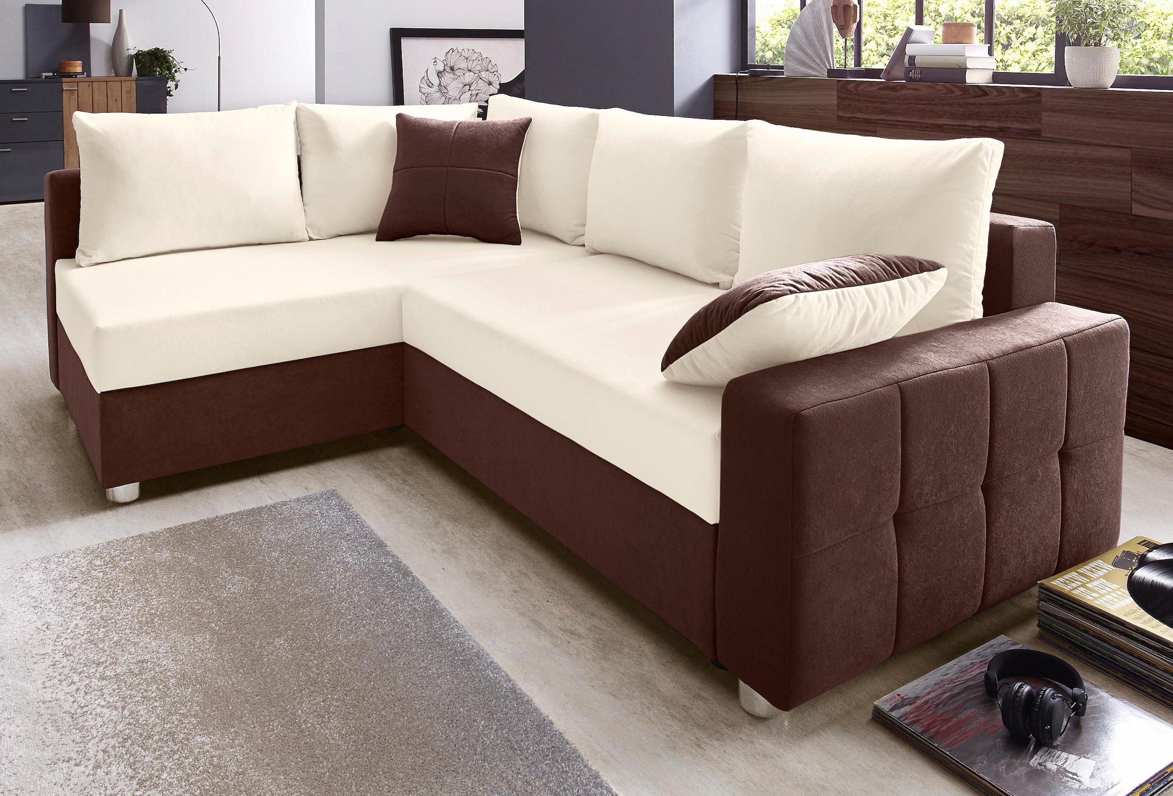 COLLECTION AB Ecksofa, mit Bettfunktion Federkern | und kaufen BAUR