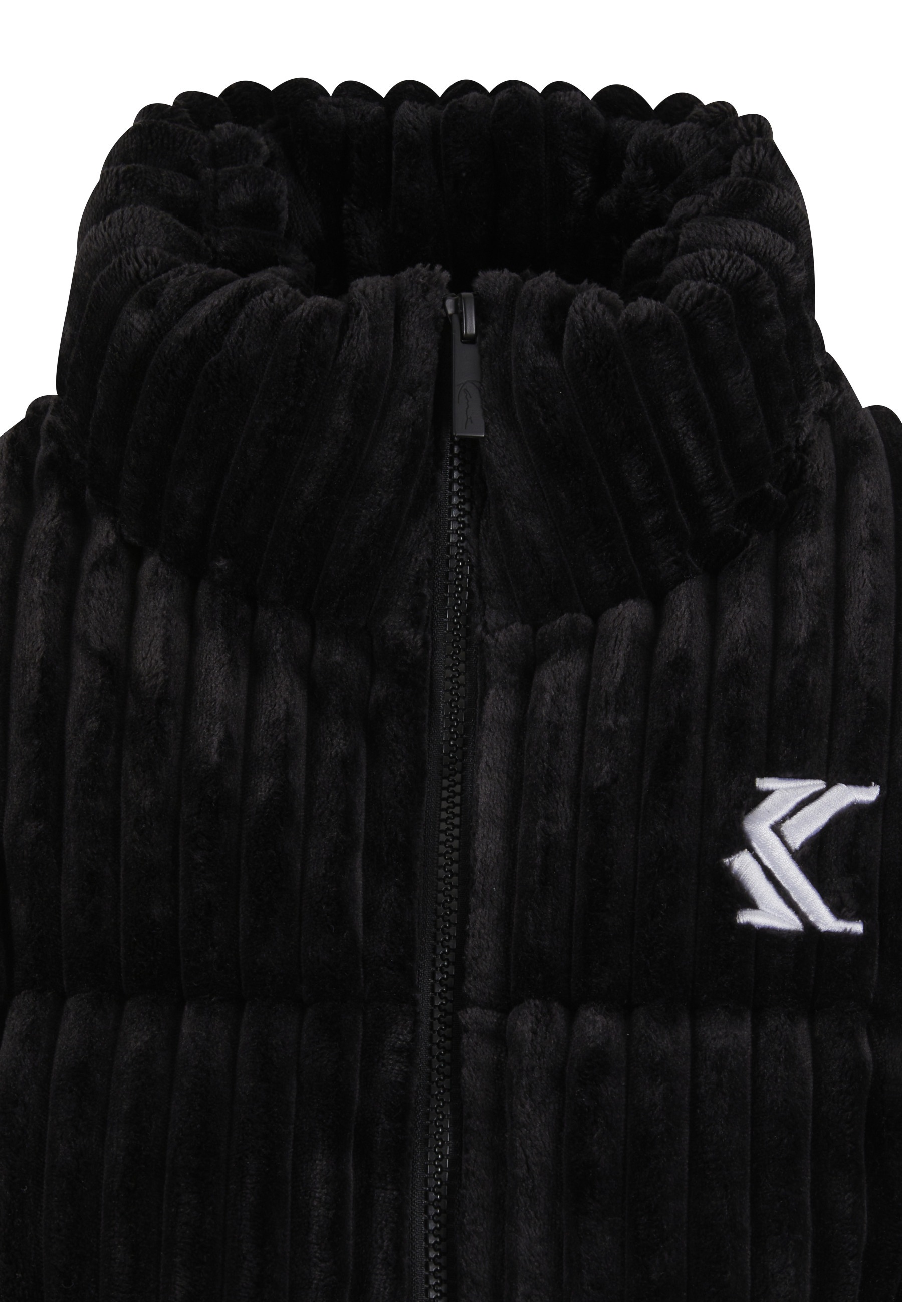 Karl Kani Winterjacke »Karl Kani KK Og Fuzzy Corduroy Short Puffer Jacket« 1 Stk. tlg. ohne Kapuze