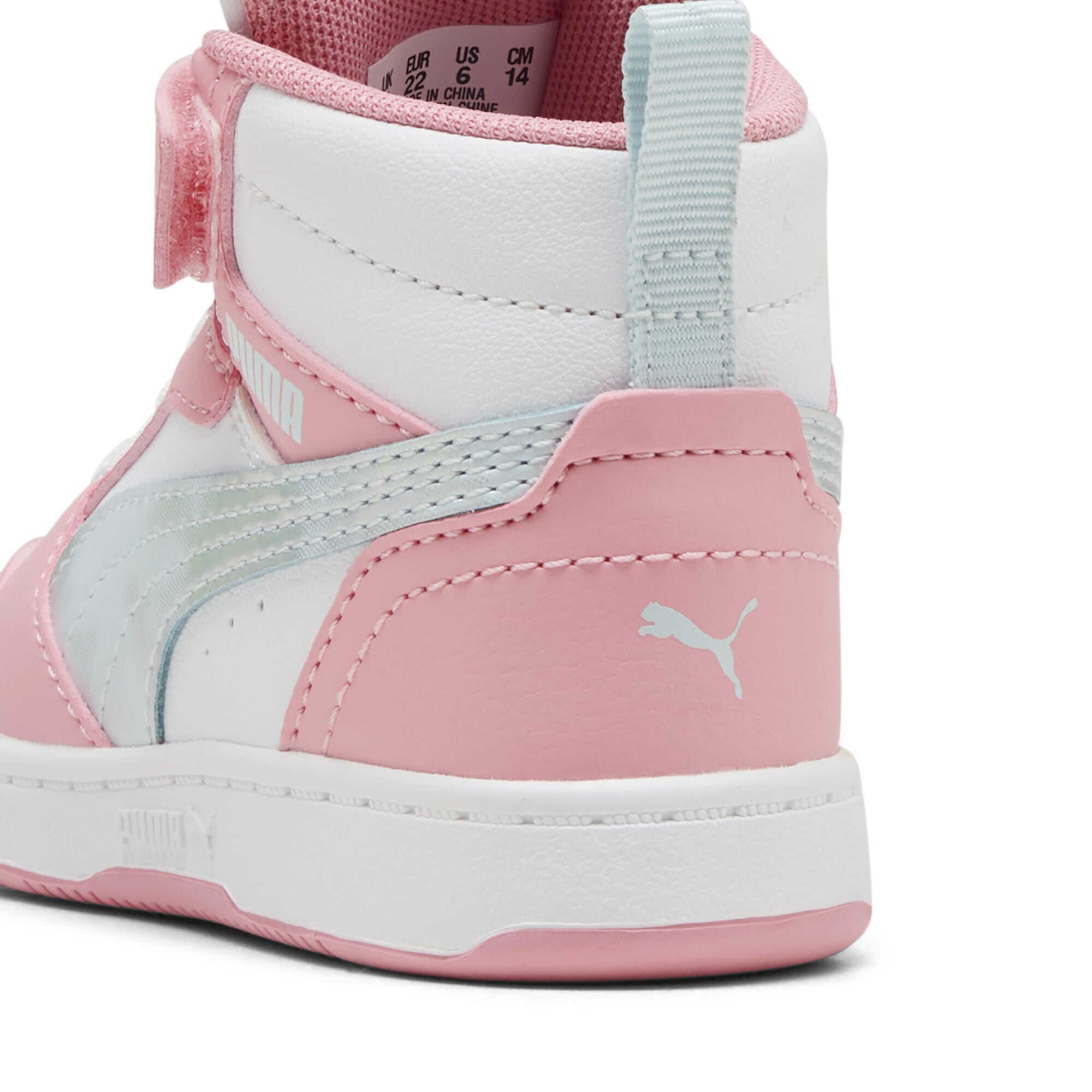 PUMA Sneaker »Rebound V6 Mid Space Belle Sneakers Mädchen«