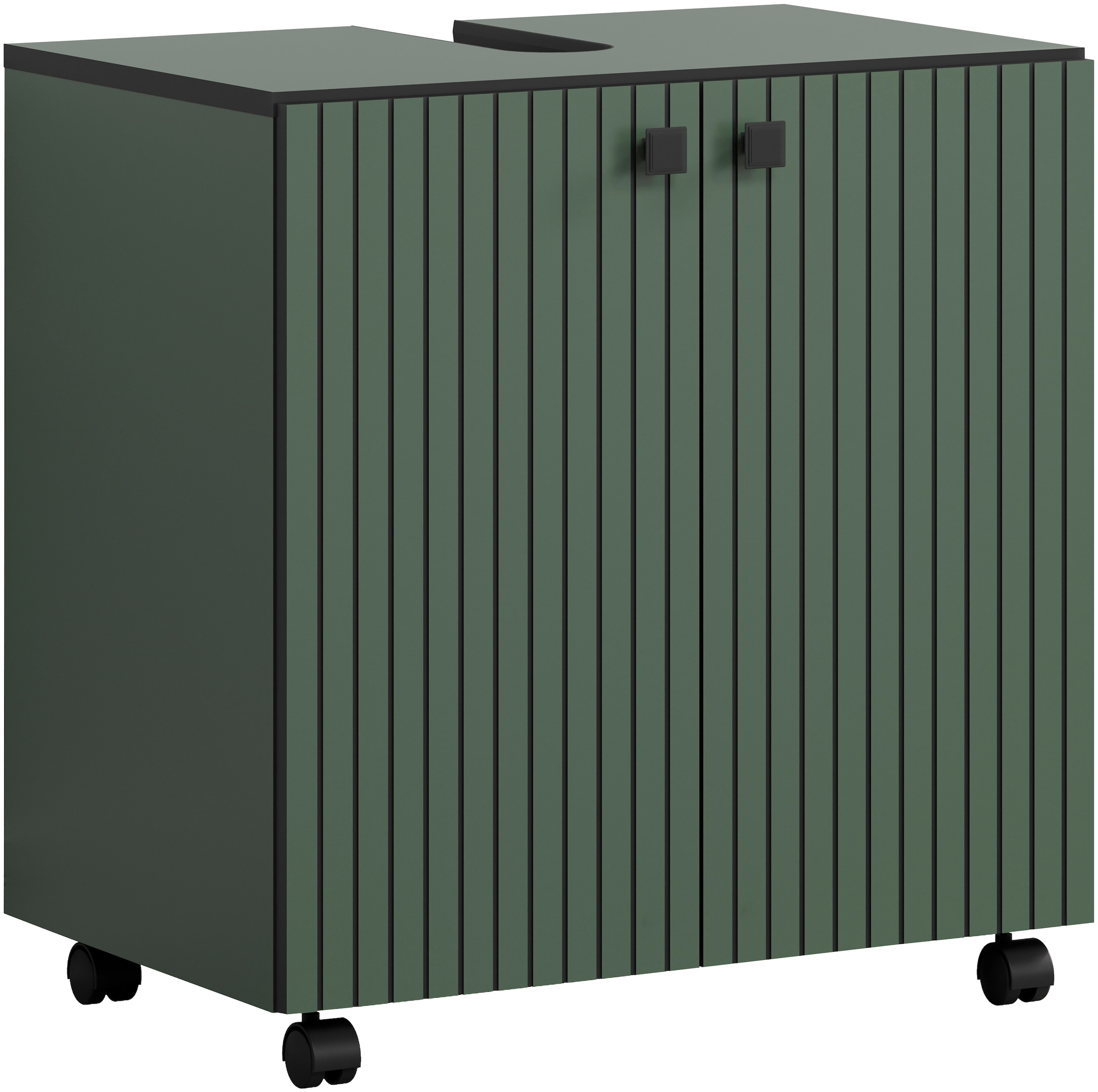 welltime Waschbeckenunterschrank "Amrum", BxHxT 80 x 64 x 42cm Waschbeckenu günstig online kaufen
