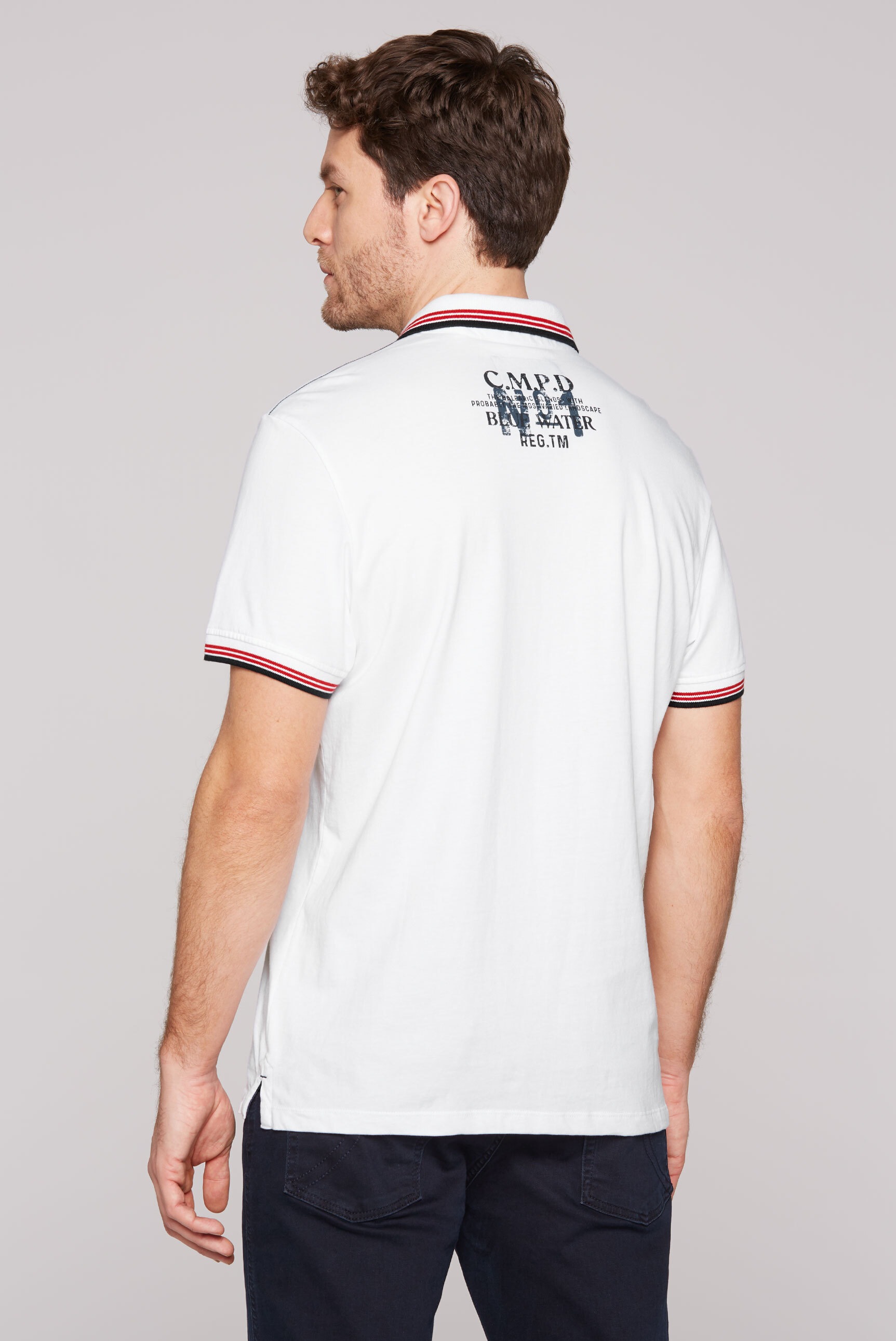 CAMP DAVID Poloshirt, aus Baumwolle